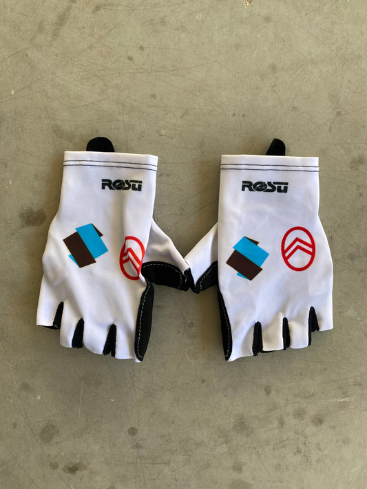 Cycling Gloves Padded | Rosti | AG2R Citroen | Pro Kit
