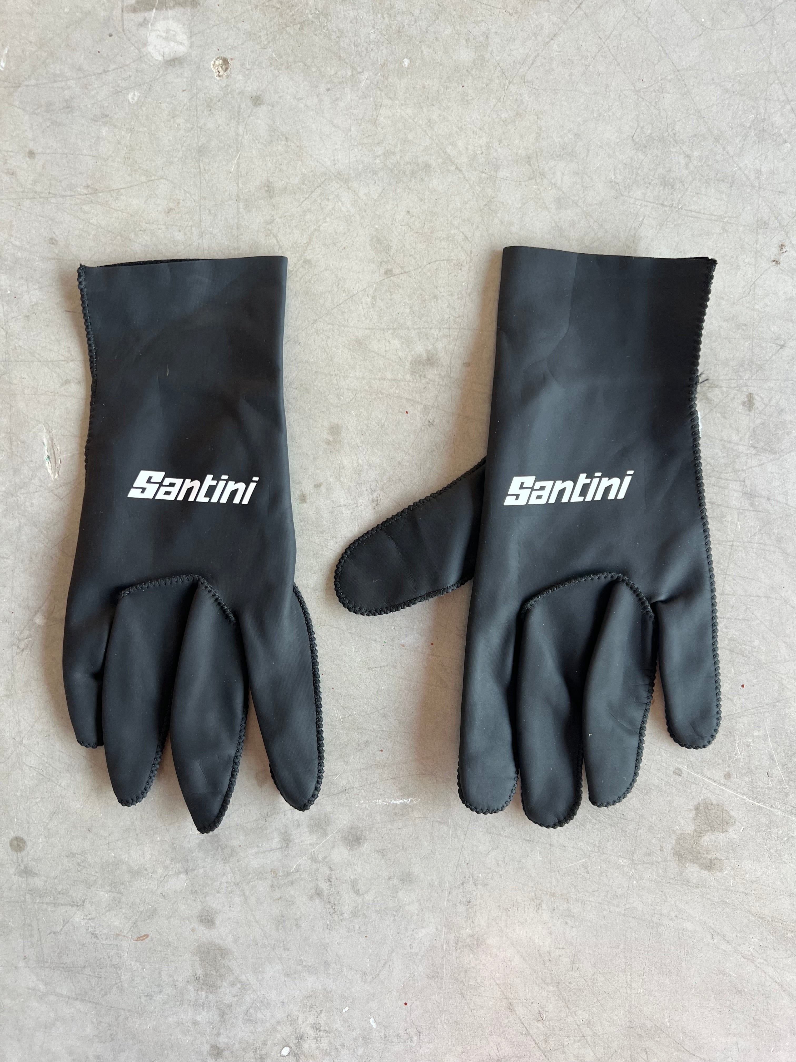 Nippo Fantini | Santini Waterproof Gloves | XXL | Rider-Issued Pro
