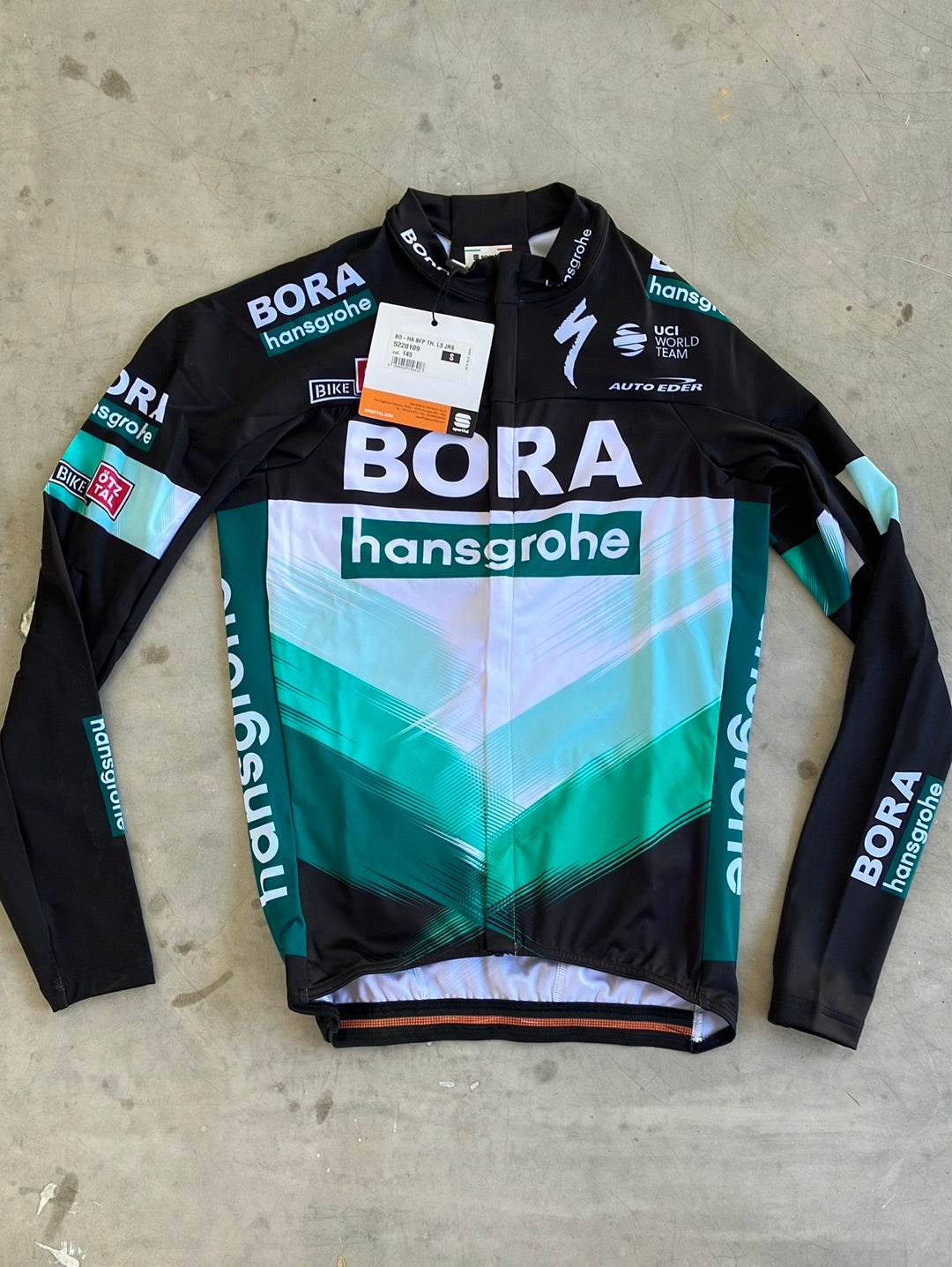 Bora Hansgrohe Team Cycling Jersey Men's Long Sleeves Multicolor popular XL