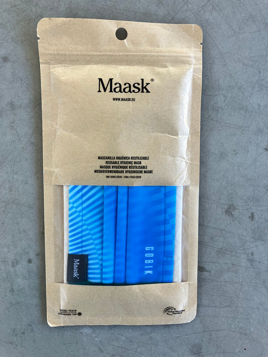 Eolo | Maask Reusable Face Mask | Blue | Rider-Issued Casual Team Kit