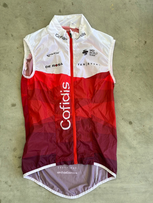 Light Wind Vest / Gilet | Van Rysel | Cofidis | Pro-Issued Cycling Kit