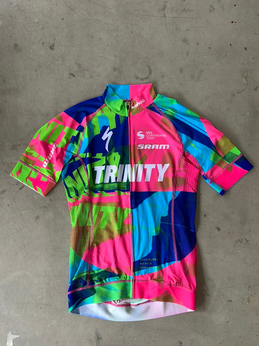 Short Sleeve Race Jersey Specialized Trinity Racing Pro Cycling Kit