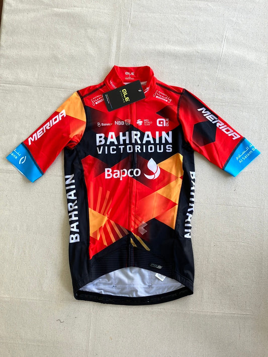 Mid-Weight Jersey Short Sleeve | Ale | Team Bahrain Victorious | Pro Cycling Kit