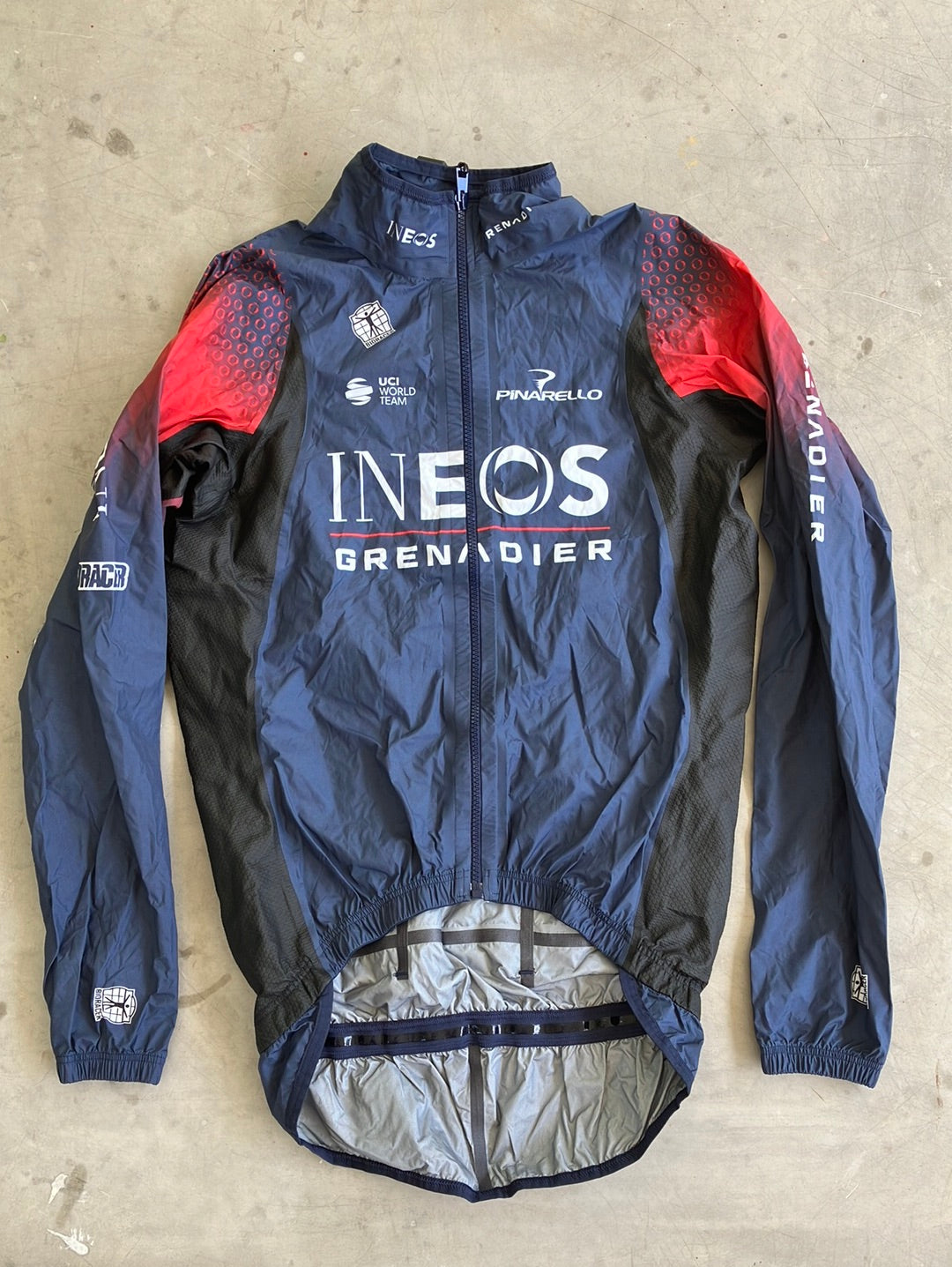 Team ineos store rain jacket