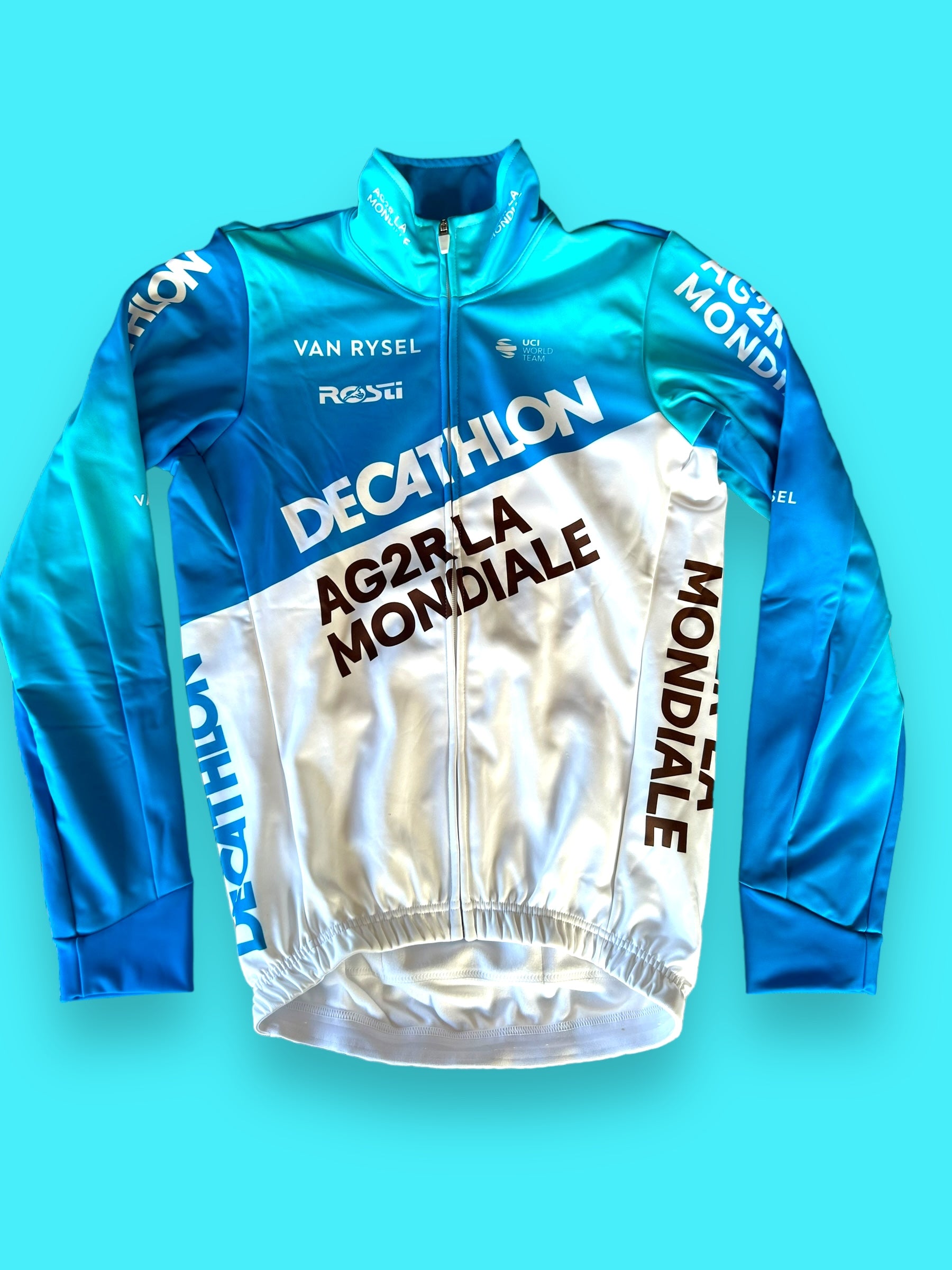 Winter Thermal Long Sleeve Jacket Rosti Decathlon AG2R Pro Cycli Pro Cycling Kit Sales