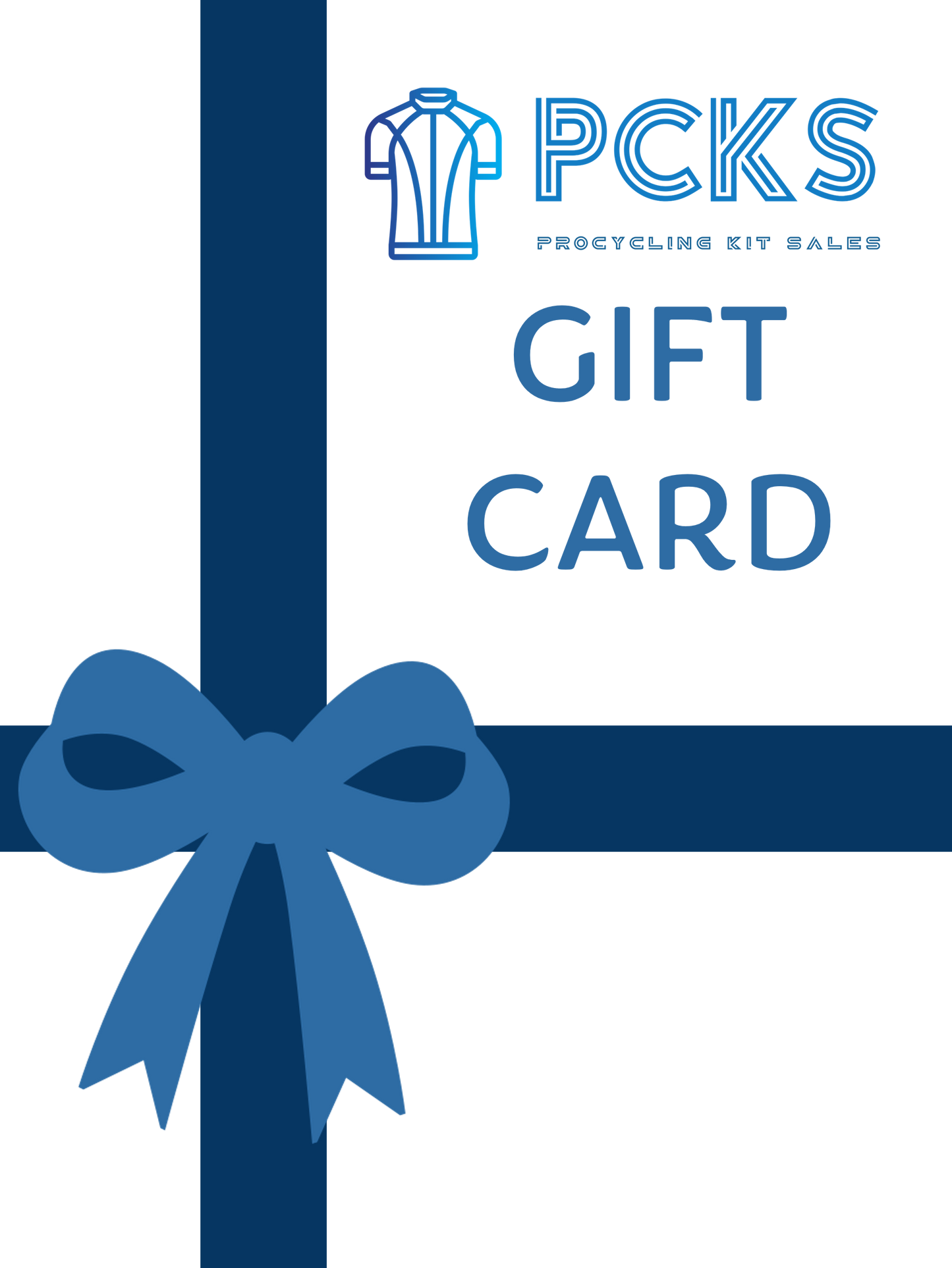 Pro Cycling Kit Sales Gift Card