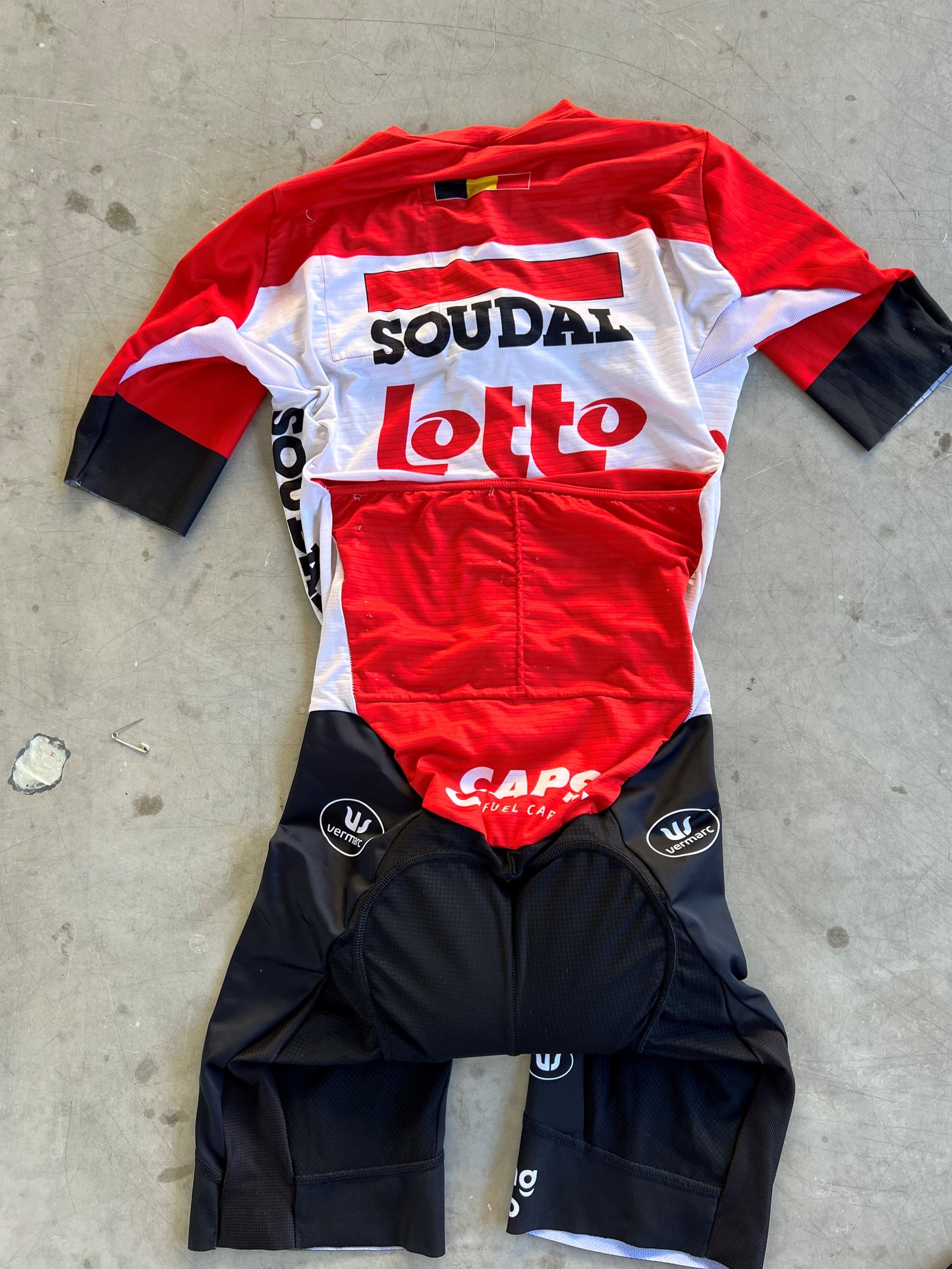 Lotto Soudal | Vermarc Race Suit | Size S | Rider-Issued Pro Team Kit