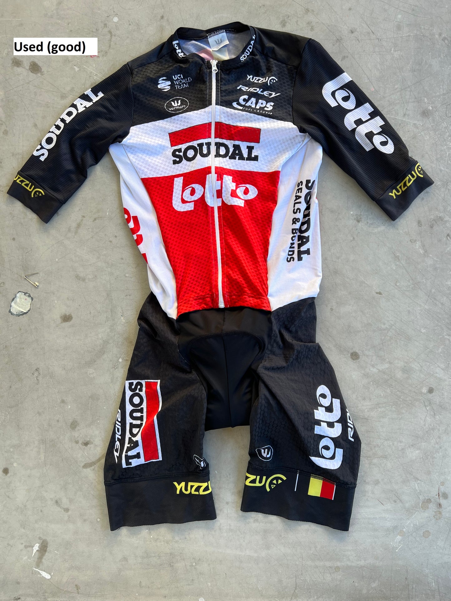 Lotto Soudal | Vermarc Lightweight Race Suit | Size S | Rider-Issued Pro Team Kit