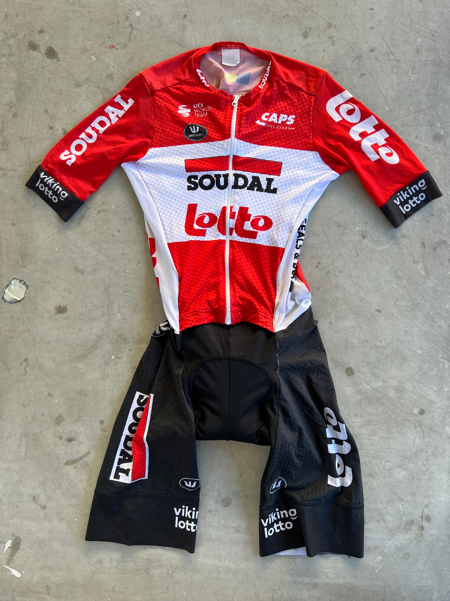 Lotto Soudal | Vermarc Lightweight Race Suit | Size S | Rider-Issued Pro Team Kit