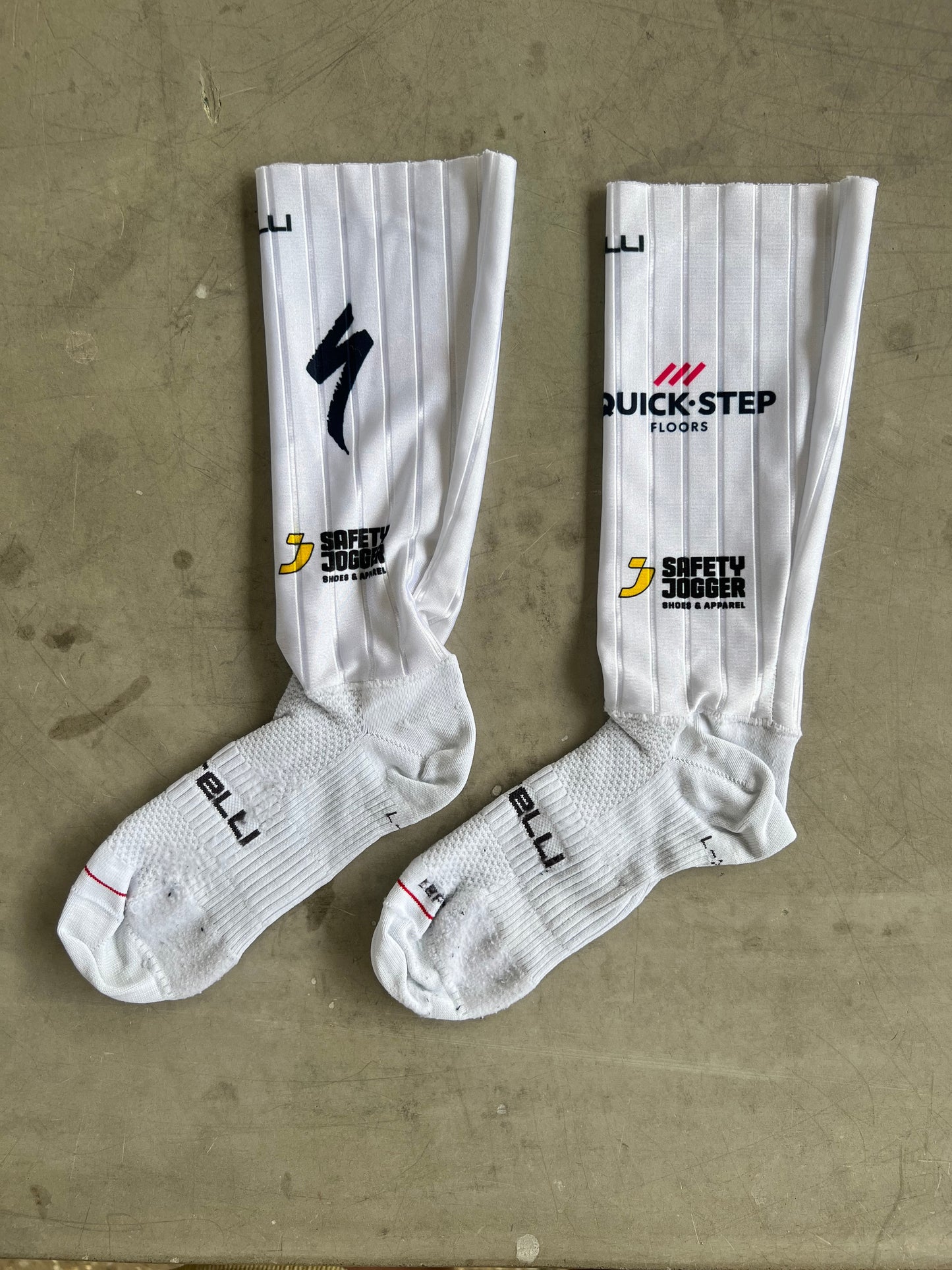 Quickstep Soudal 2023 | Castelli Aero Socks | Rider-Issued Pro Team Kit