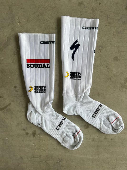 Quickstep Soudal 2023 | Castelli Aero Socks | Rider-Issued Pro Team Kit