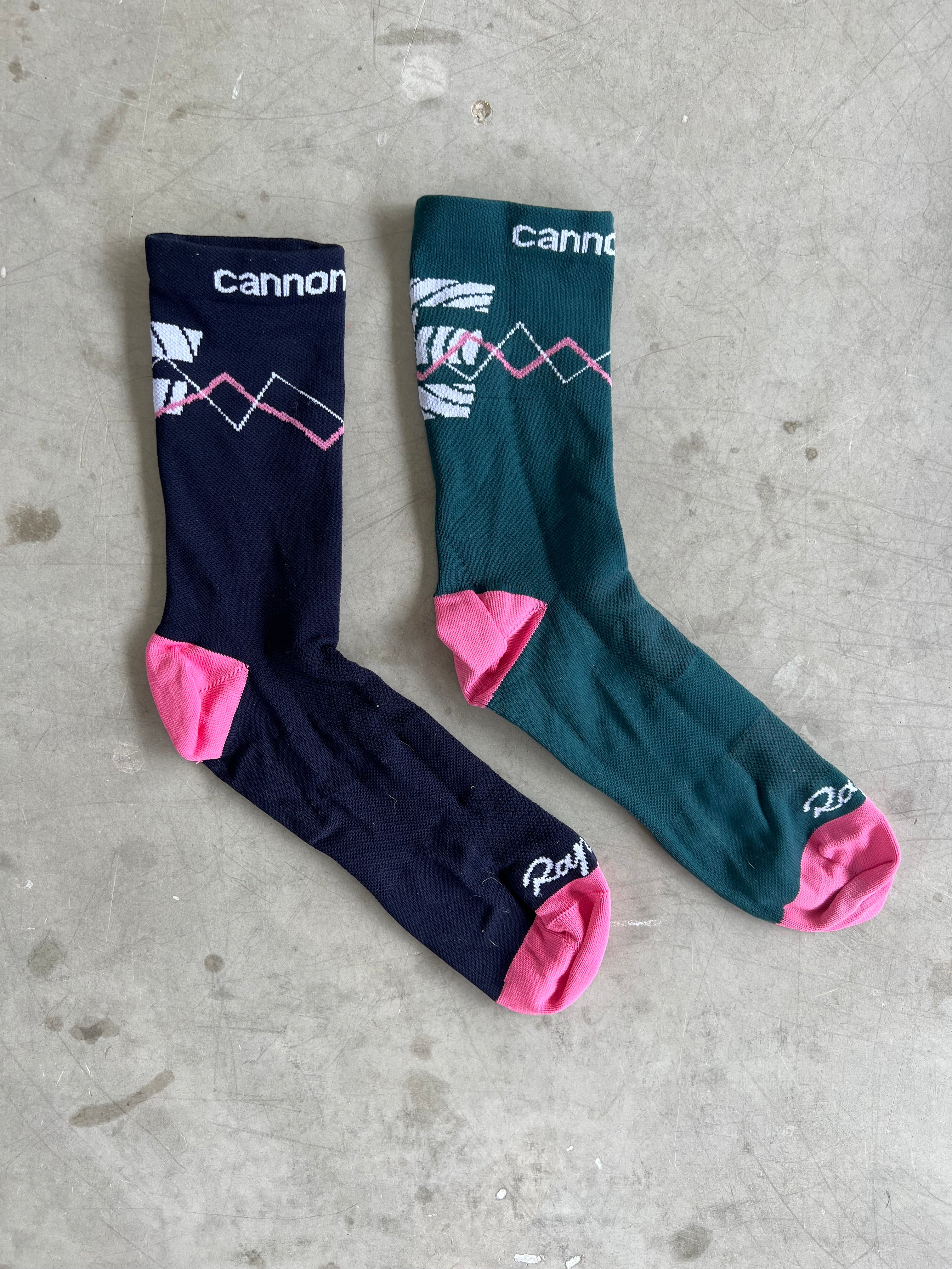 Race Socks Giro d Italia Switchout Kit Rapha EF Education First Pro Issued Cycling Kit