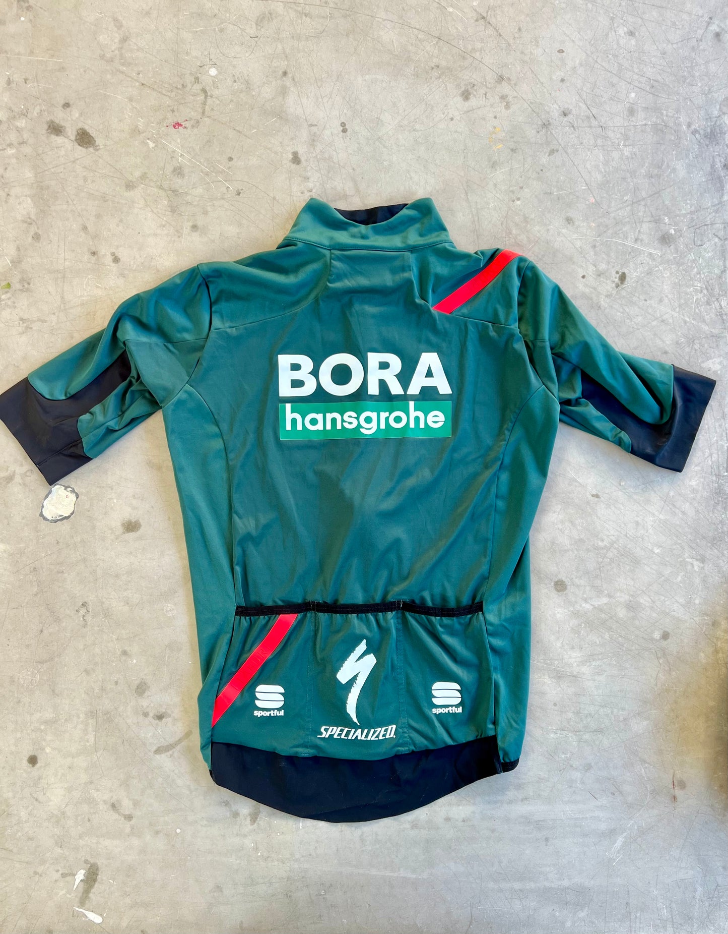 Bora Hansgrohe | Sportful Short Sleeve Gabba Jersey Fiandre Light | Size M | Rider-Issued Pro Team Kit