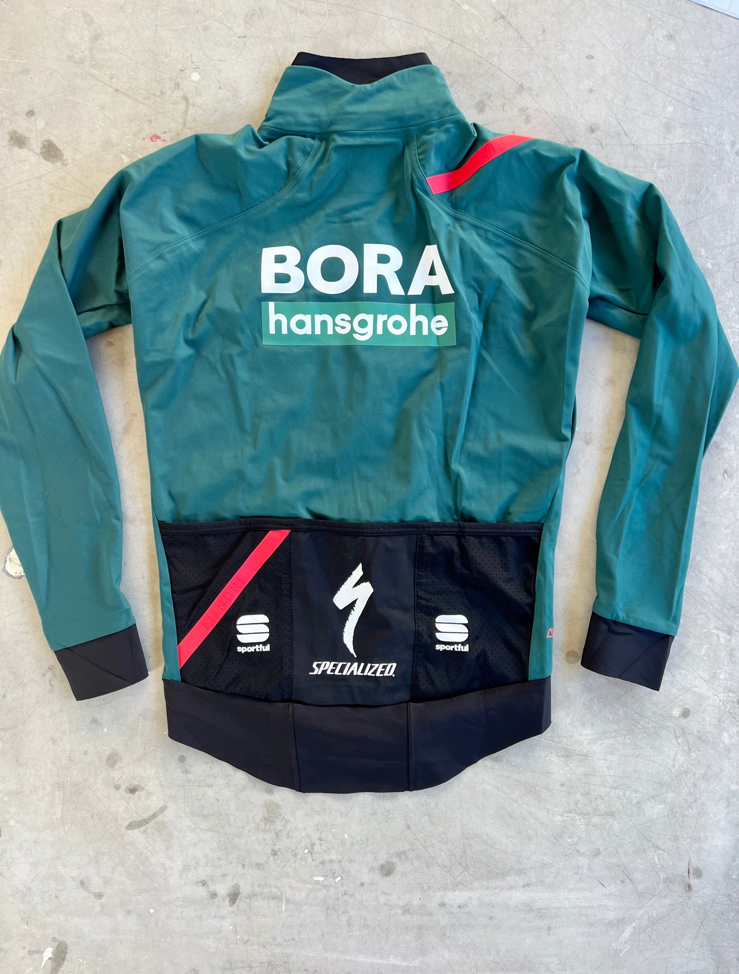 Bora Hansgrohe | Sportful Long Sleeve Gabba Jersey Fiandre Light | Size L | Rider-Issued Pro Team Kit