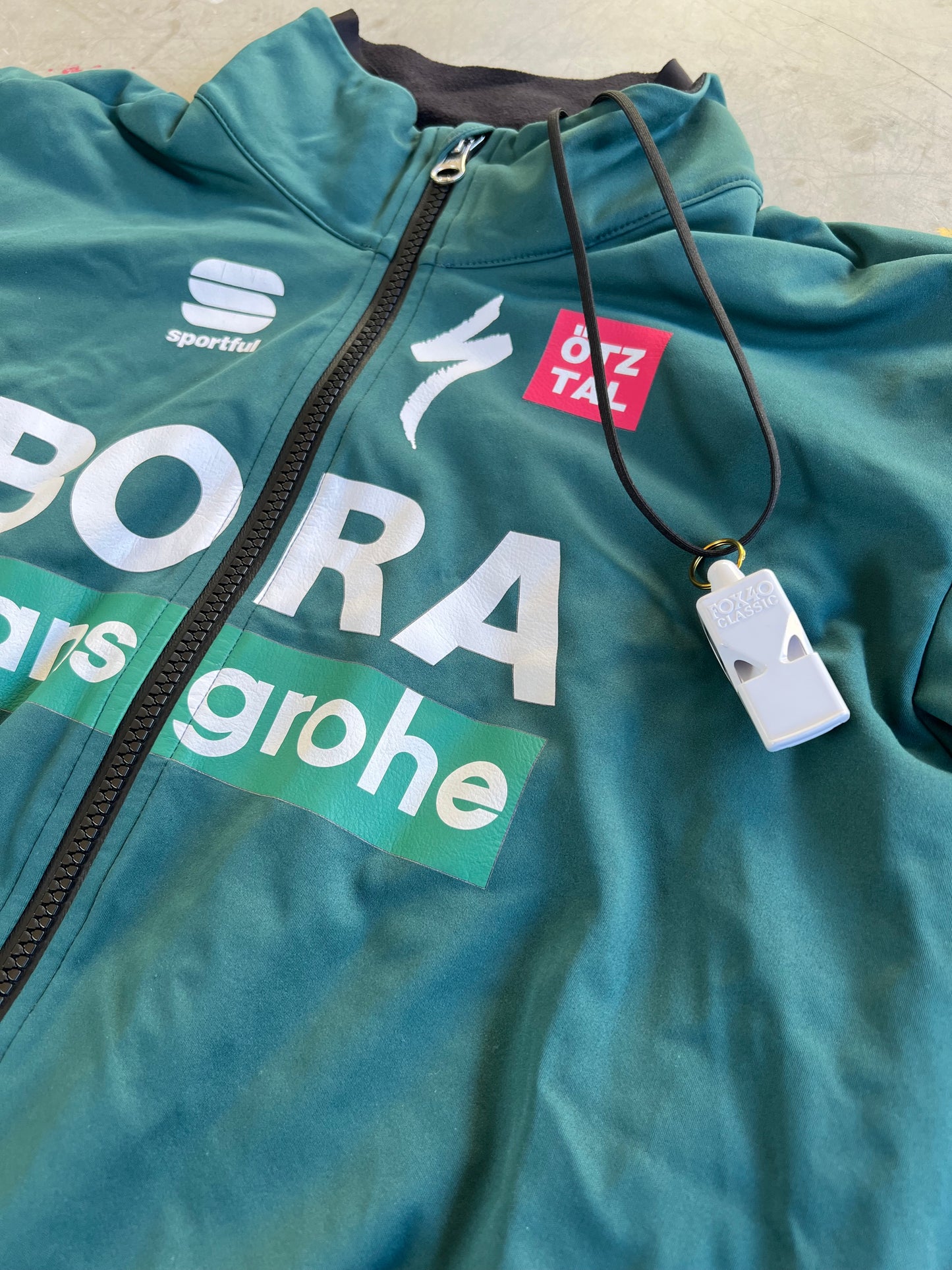 Bora Hansgrohe | Sportful Long Sleeve Thermal Winter Jacket | Size L | Rider-Issued Pro Team Kit