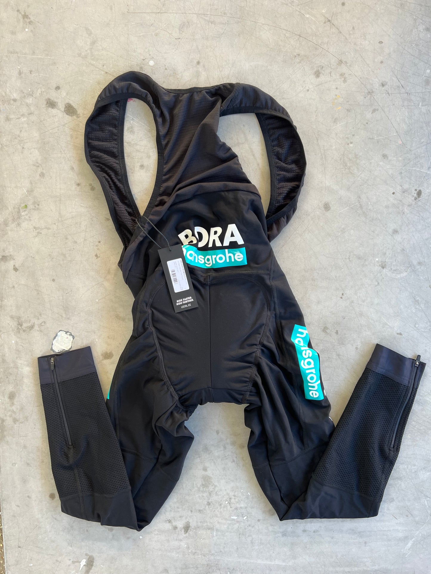 Bora Hansgrohe | Le Col Padded Long Winter Bibs | Size S | Rider-Issued Pro Team Kit