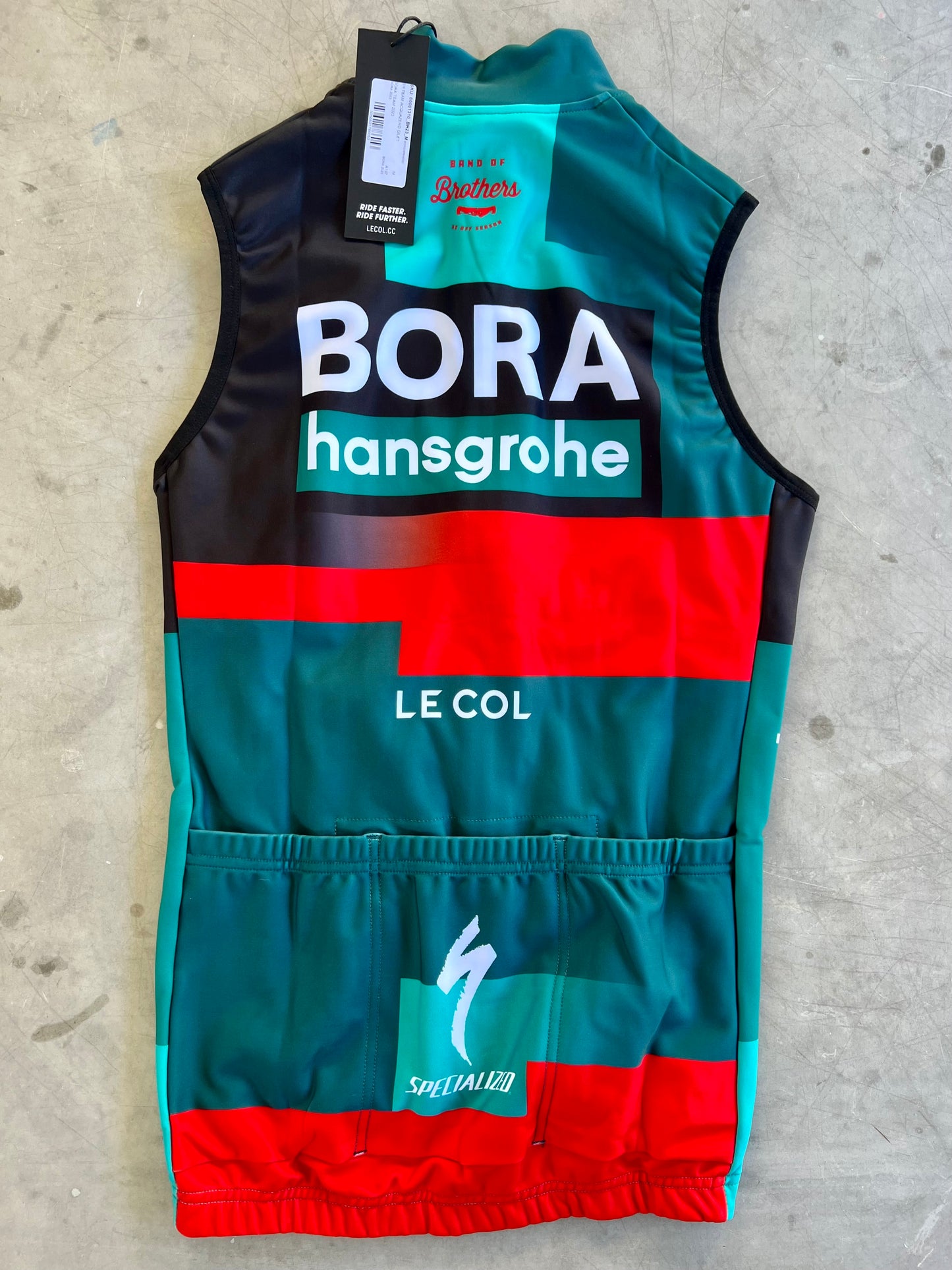 Bora Hansgrohe | Le Col Gabba Gilet | Size M | Rider-Issued Pro Team Kit