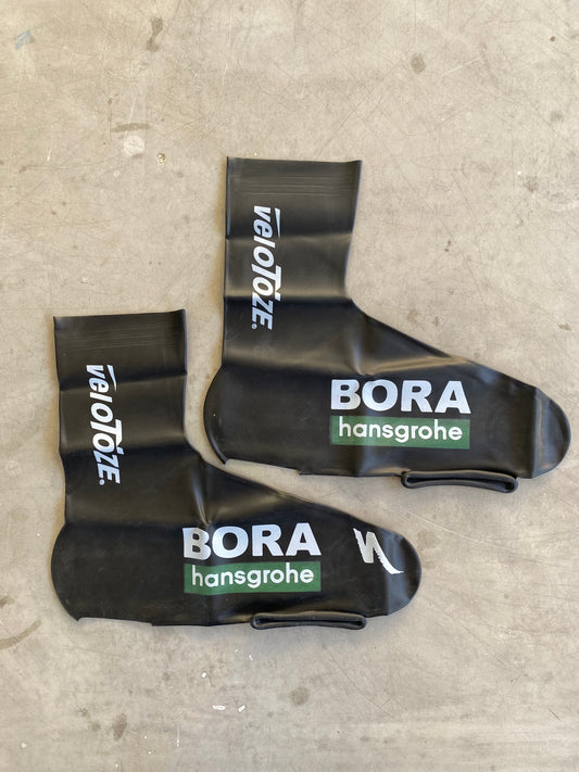 Bora Hansgrohe | Velotoze Rain Overshoes | Rider-Issued Pro Team Kit