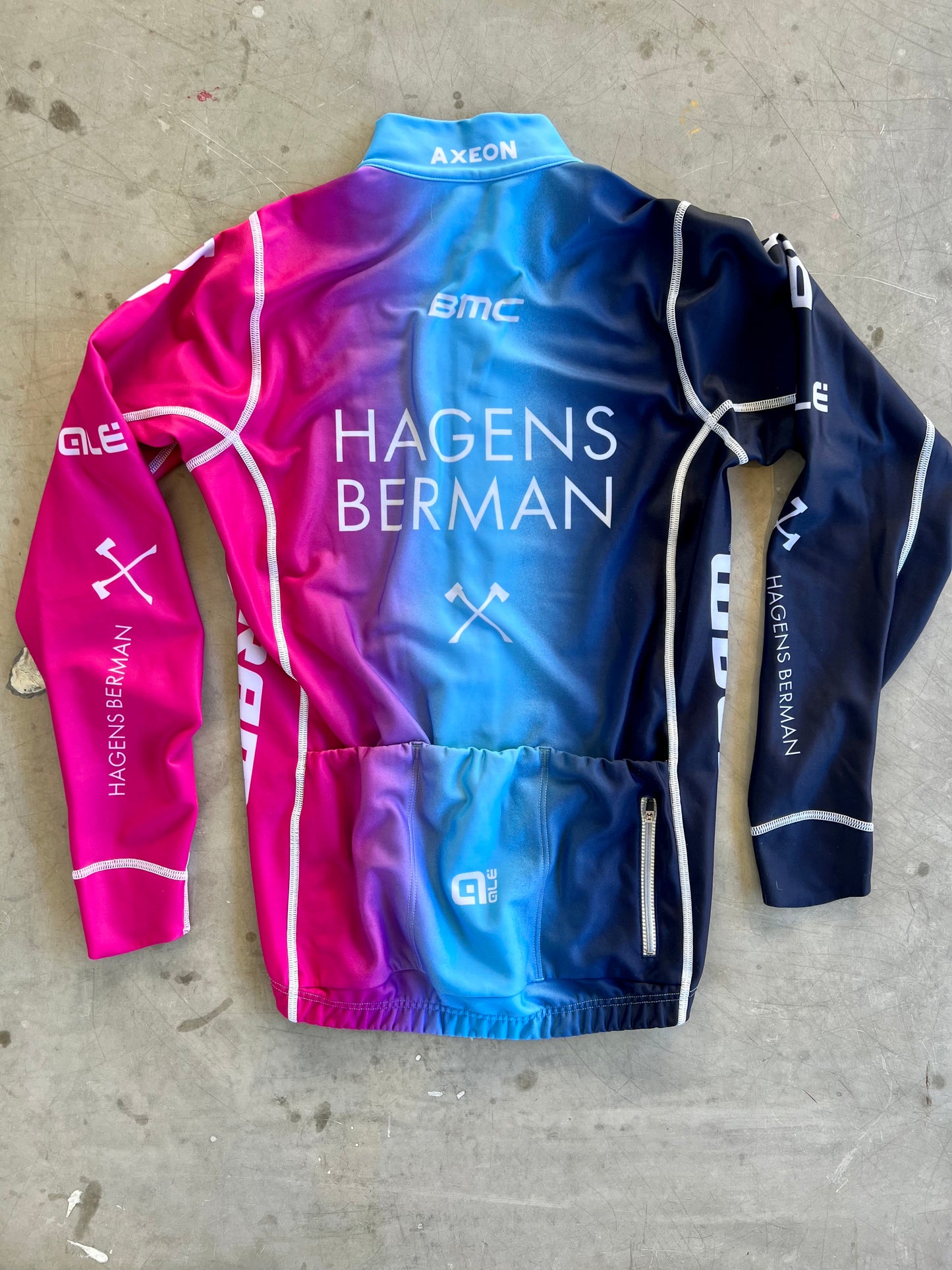 Hagens Berman Axeon | Ale Thermal Long Sleeve Jersey | Size S | Rider-Issued Pro Team Kit