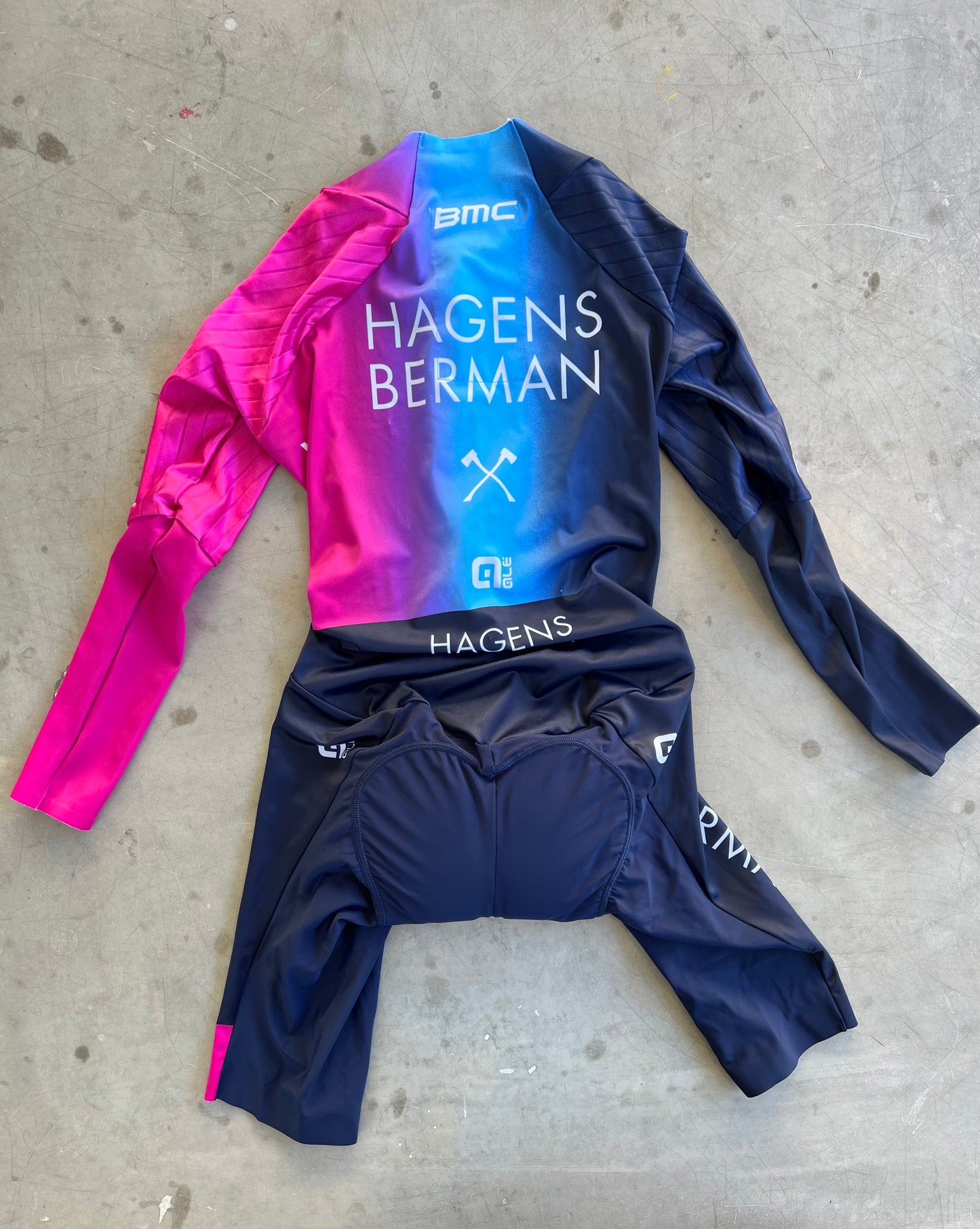 Hagens Berman Axeon | Ale Long Sleeve TT Suit | Size S | Rider-Issued Pro Team Kit