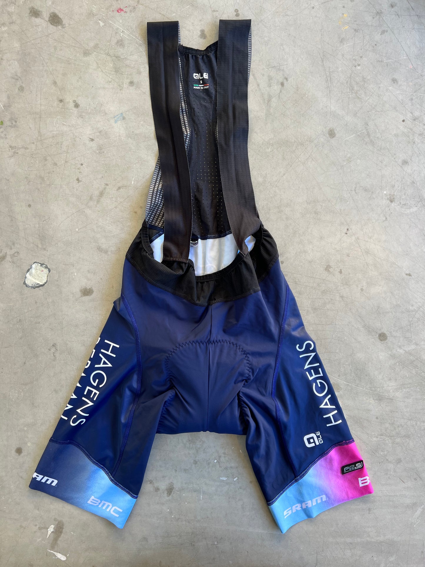 Hagens Berman Axeon | Ale Bib Shorts | Size S | Rider-Issued Pro Team Kit