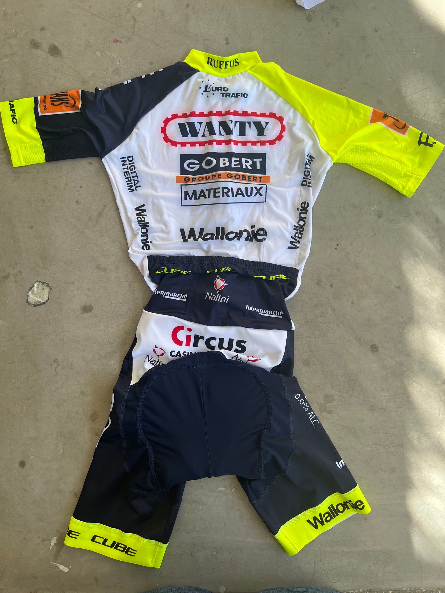 Intermarche Wanty | Nalini Race Suit (clearance) |  Size M | Rider-Issued Pro Team Kit