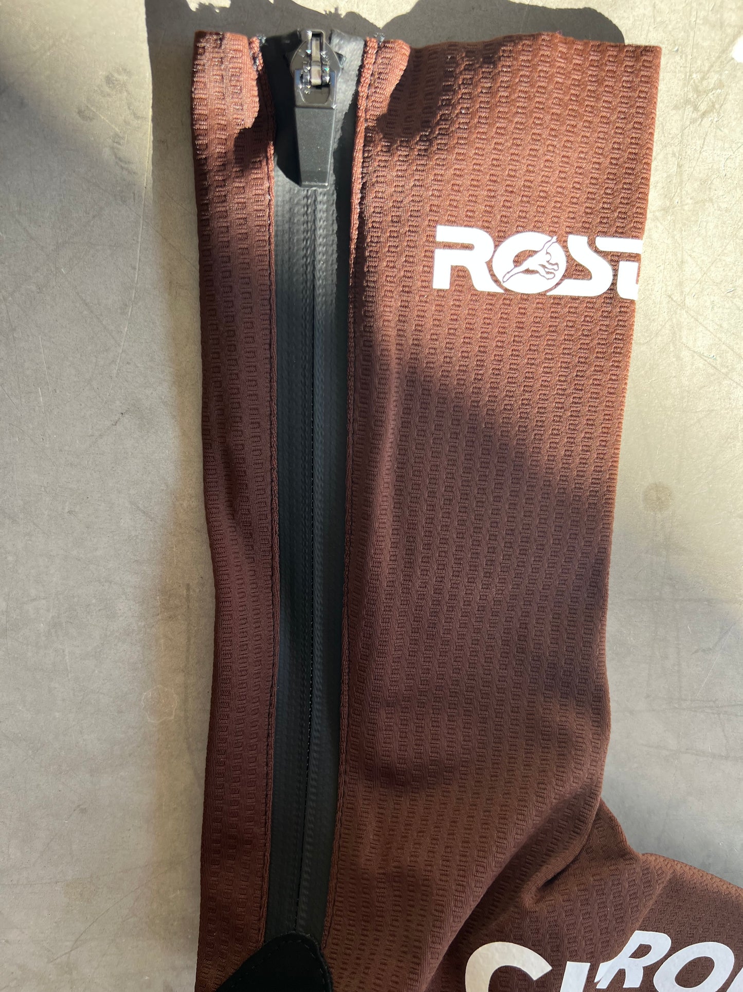 Rain Cycling Overshoes AG2R Citroen | Rosti with Zip | Rider-Issued Pro Team Kit