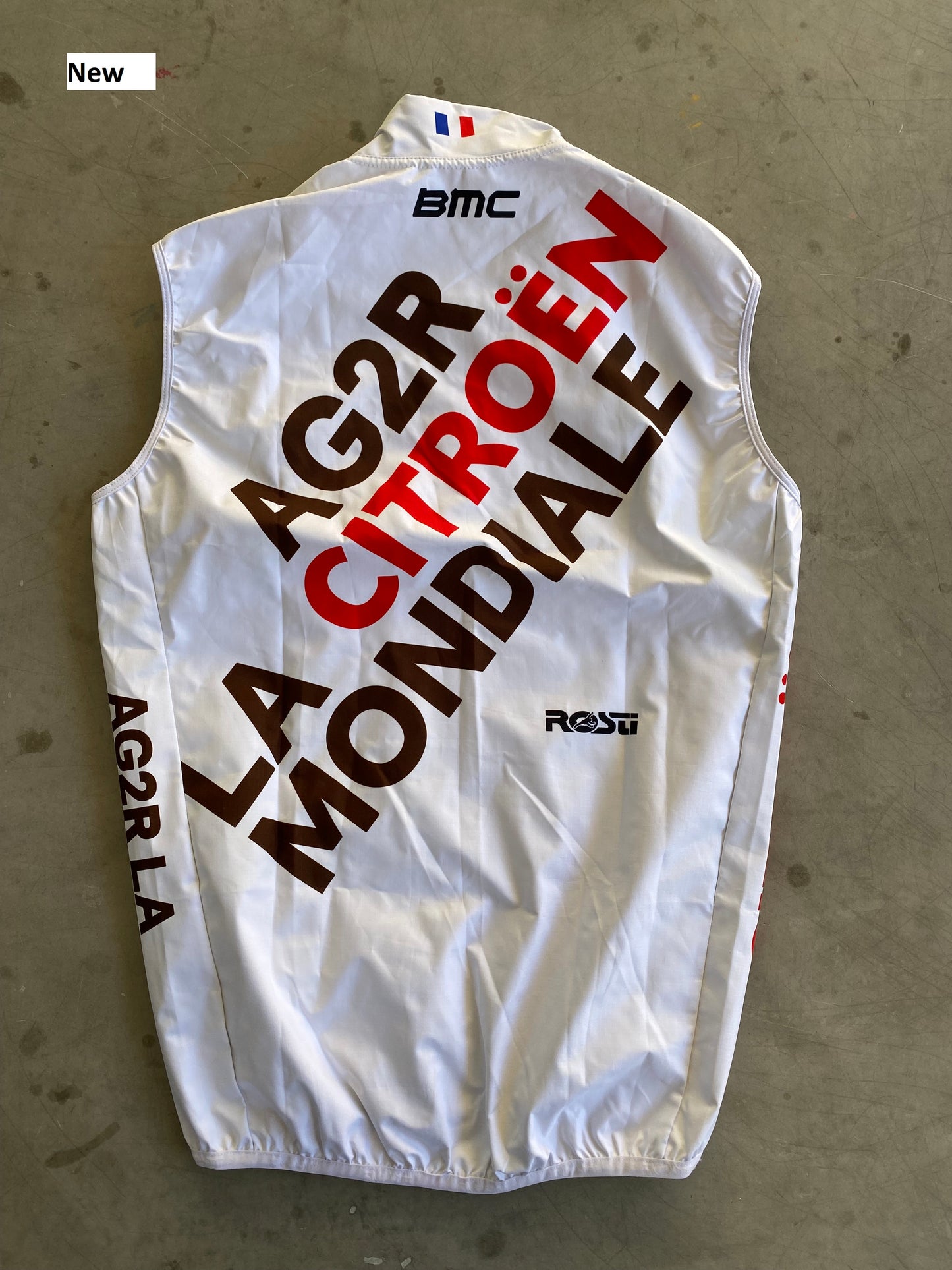 Rosti Rain Gilet AG2R Citroen | Rider-Issued Pro Team Kit