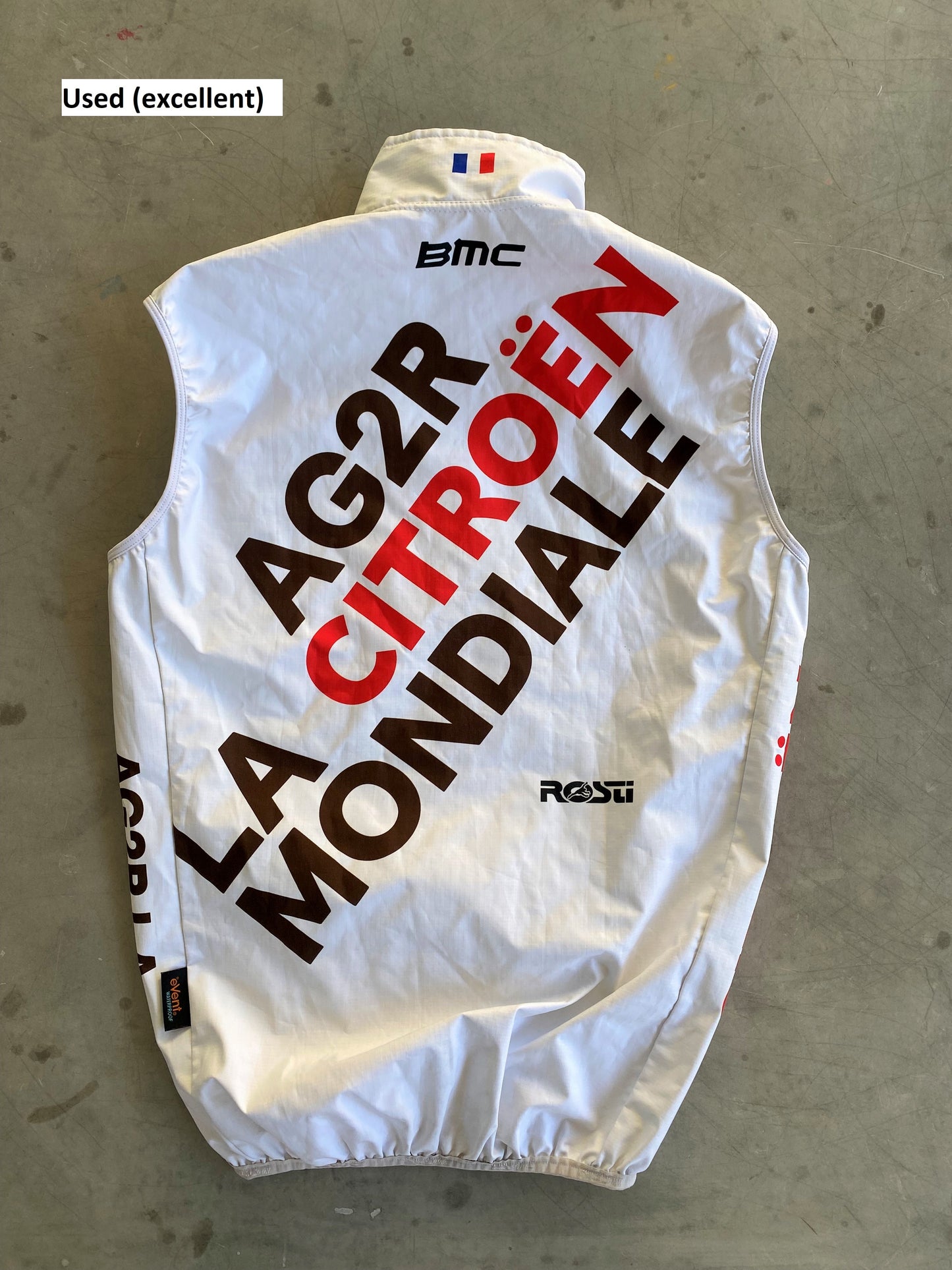 Rosti Rain Gilet AG2R Citroen | Rider-Issued Pro Team Kit