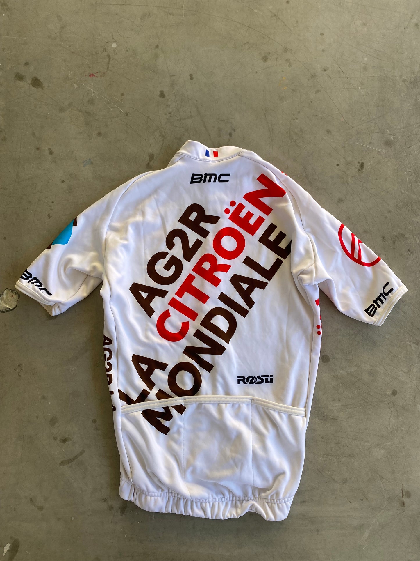 Short Sleeve Jersey Mid-Weight Cycling | Rosti | AG2R Citroen | Pro Kit