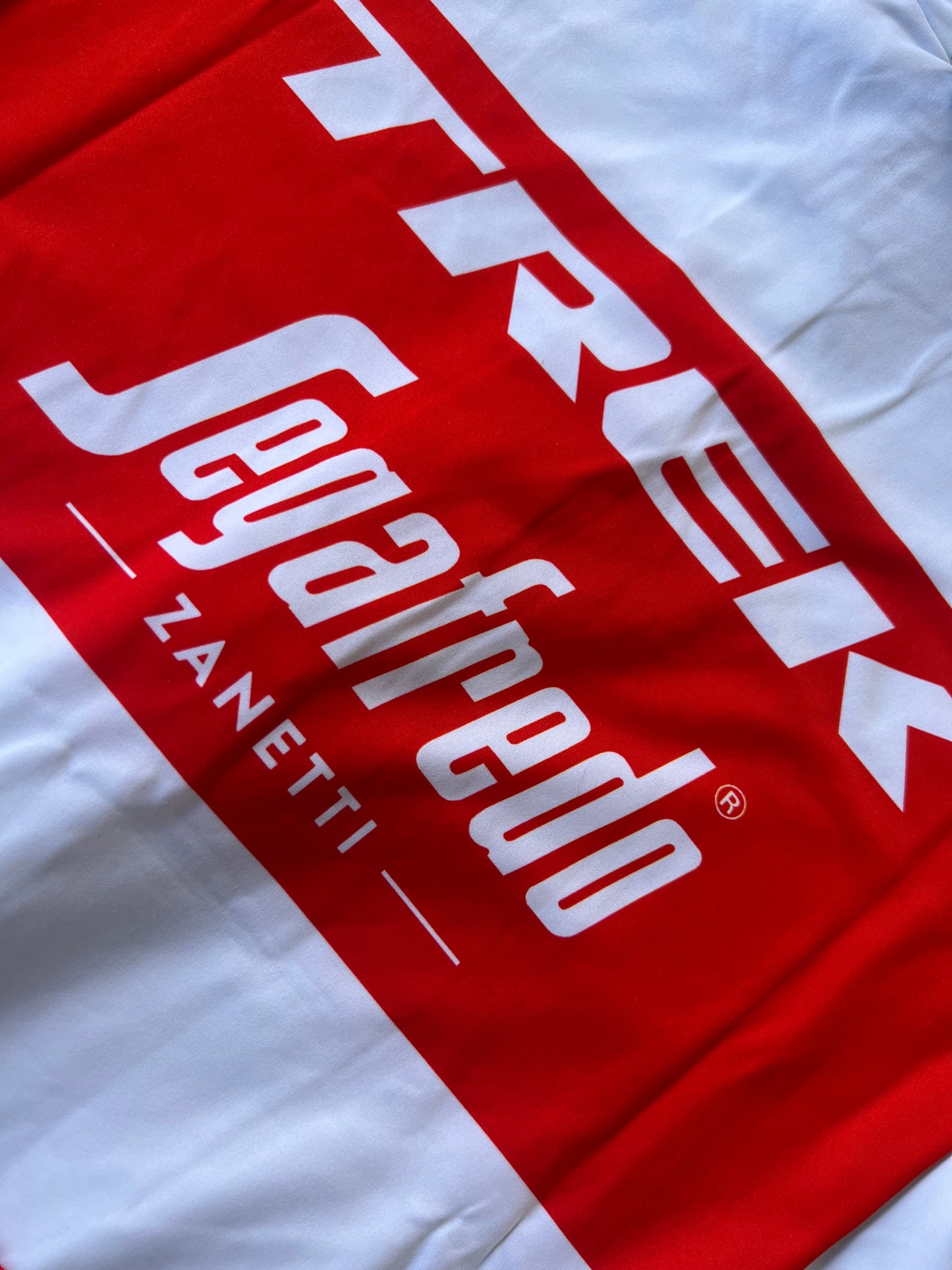 Trek Segafredo | Santini Short Sleeve Classic Jersey | White | Rider-Issued Pro Team Kit