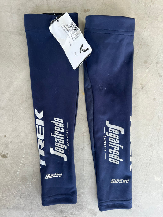 Trek Segafredo | Santini Thermal Arm Warmers | Navy | Rider-Issued Pro Team Kit