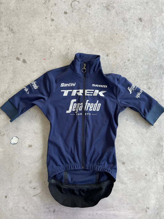 Trek Segafredo | Santini Short Sleeve Gabba Jersey | Navy | Rider-Issued Pro Team Kit