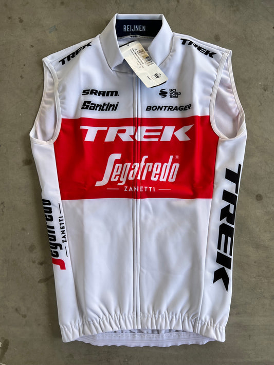 Trek Segafredo | Santini Gabba Gilet / Vest | White | Rider-Issued Pro Team Kit