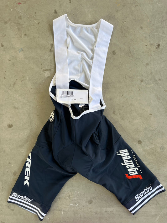 Trek Segafredo | Santini Thermal Bib Shorts | Navy | Rider-Issued Pro Team Kit