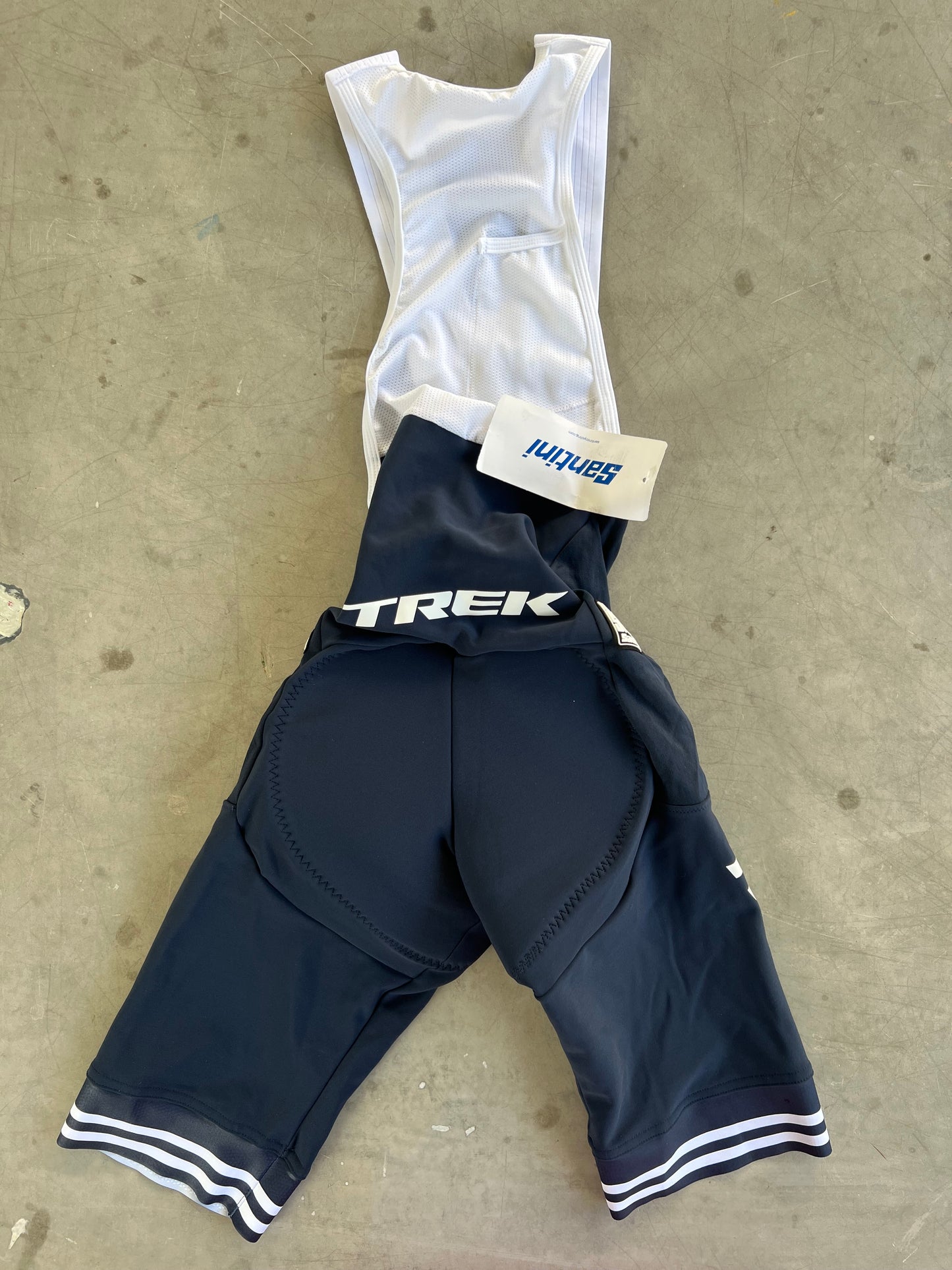 Trek Segafredo | Santini Thermal Bib Shorts | Navy | Rider-Issued Pro Team Kit