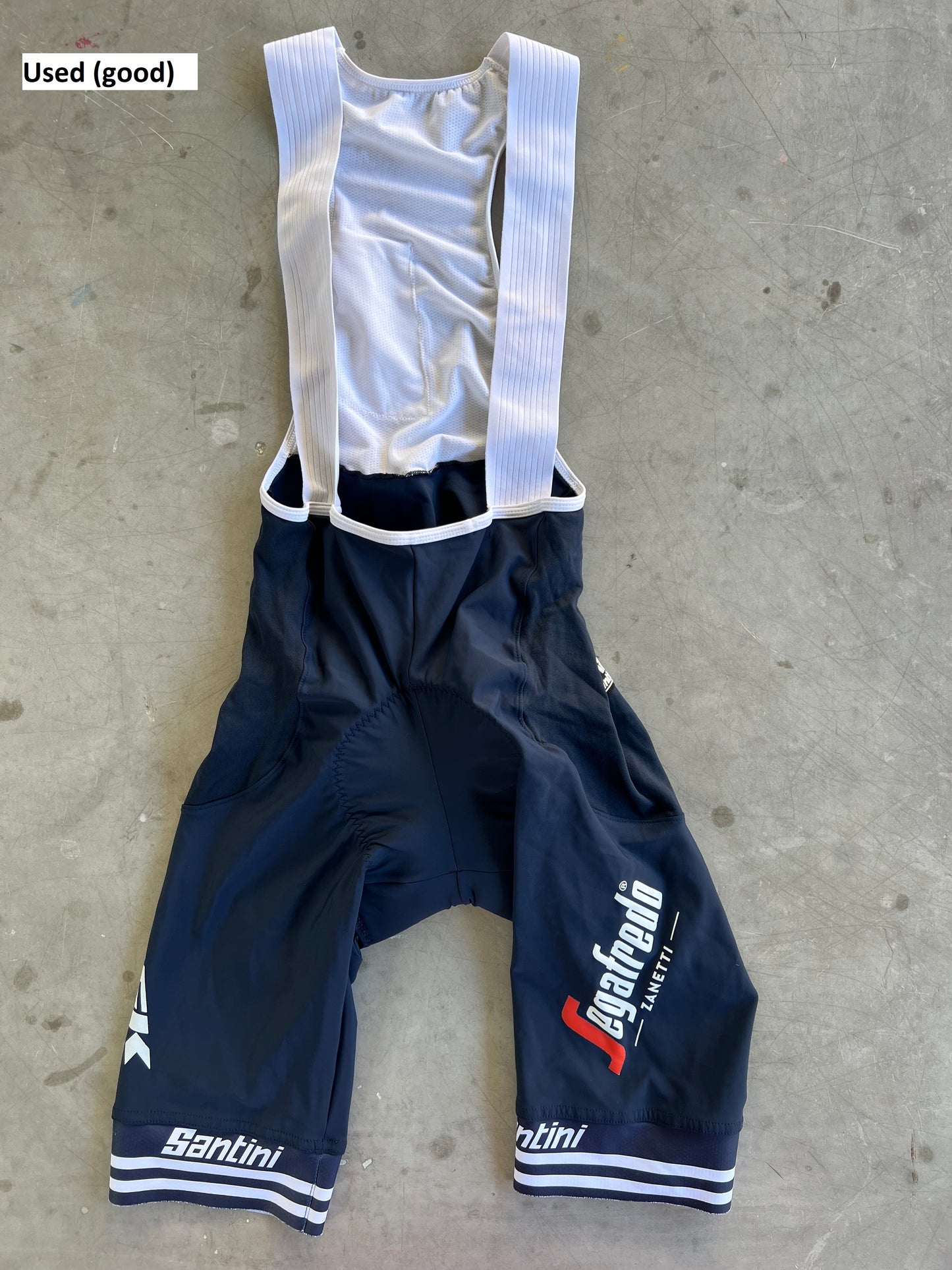 Trek Segafredo | Santini Race Bib Shorts | Navy | Rider-Issued Pro Team Kit