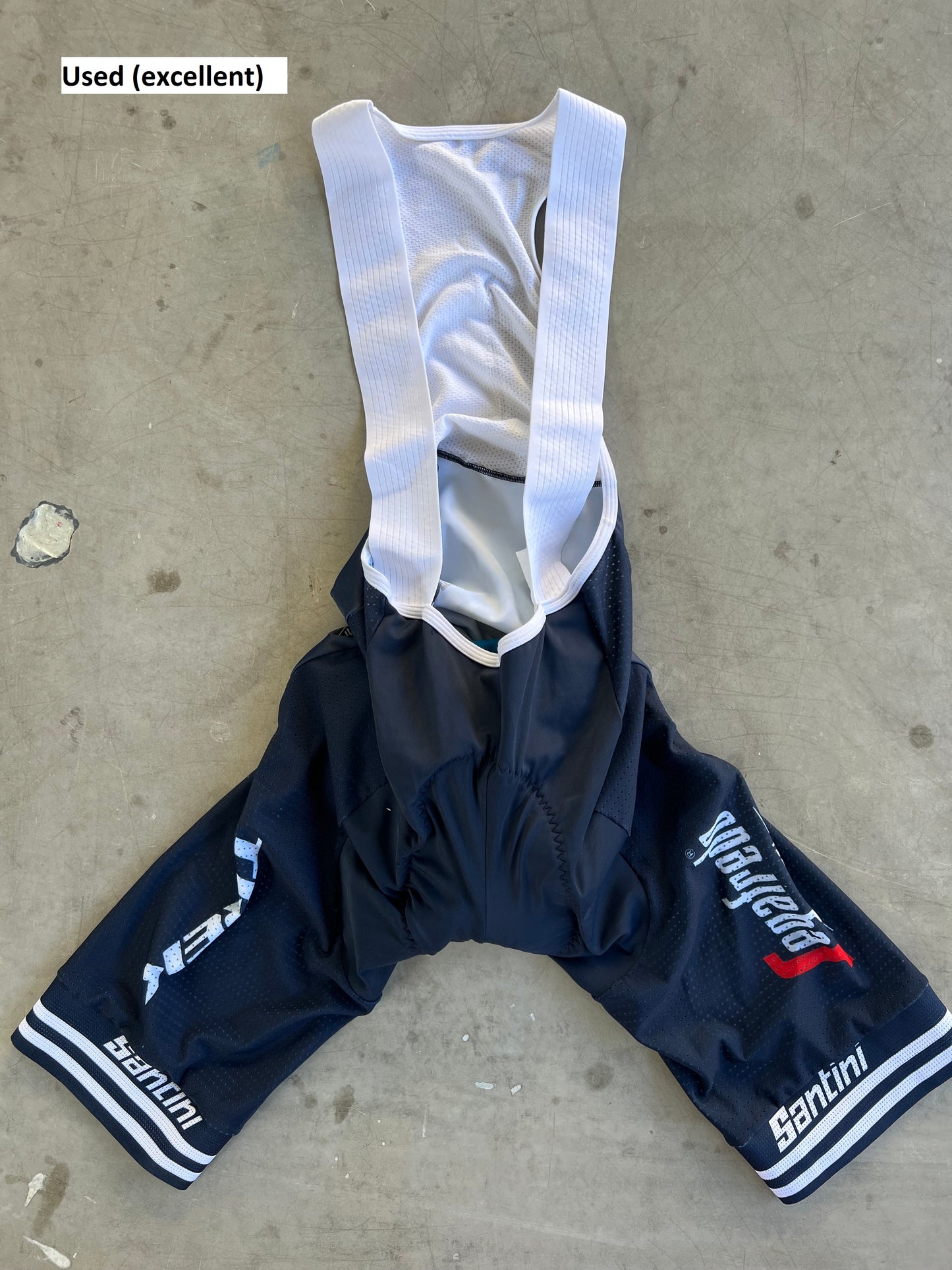 Trek Segafredo | Santini Lightweight Bib Shorts | Navy | Rider-Issued Pro Team Kit