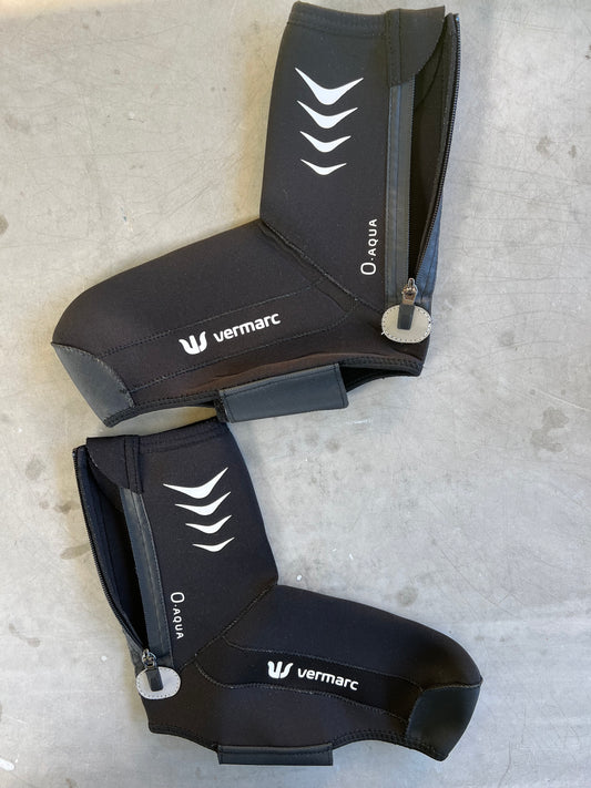 Bingoal | Vermarc Neoprene Overshoes | Black | Rider-Issued Pro Team Kit