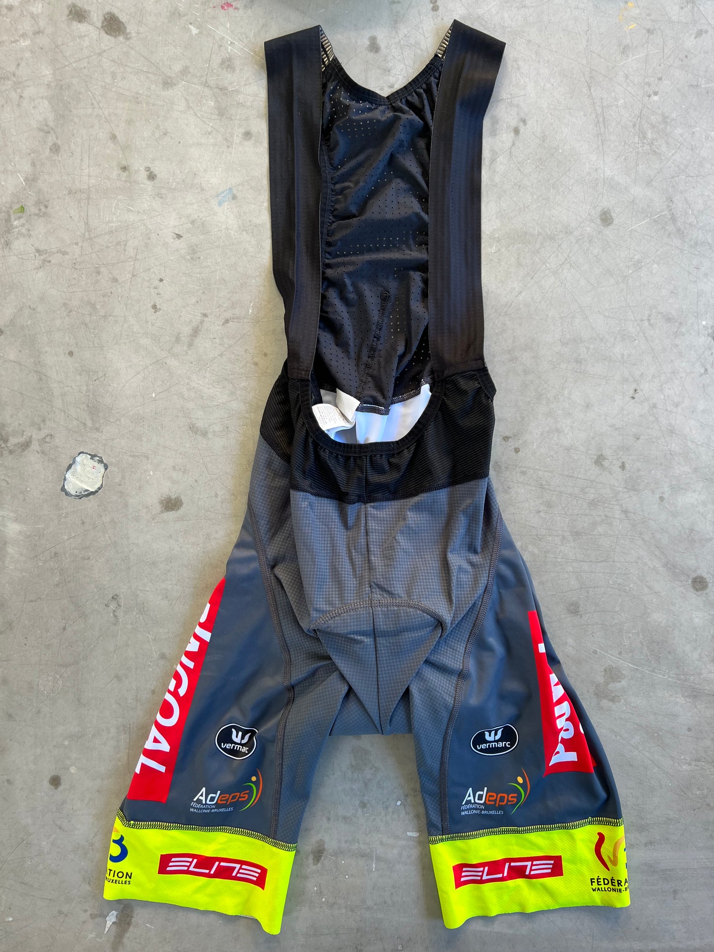 Bingoal | Vermarc Thermal Jersey + Race Bibs Set | Size M | Rider-Issued Pro Team Kit