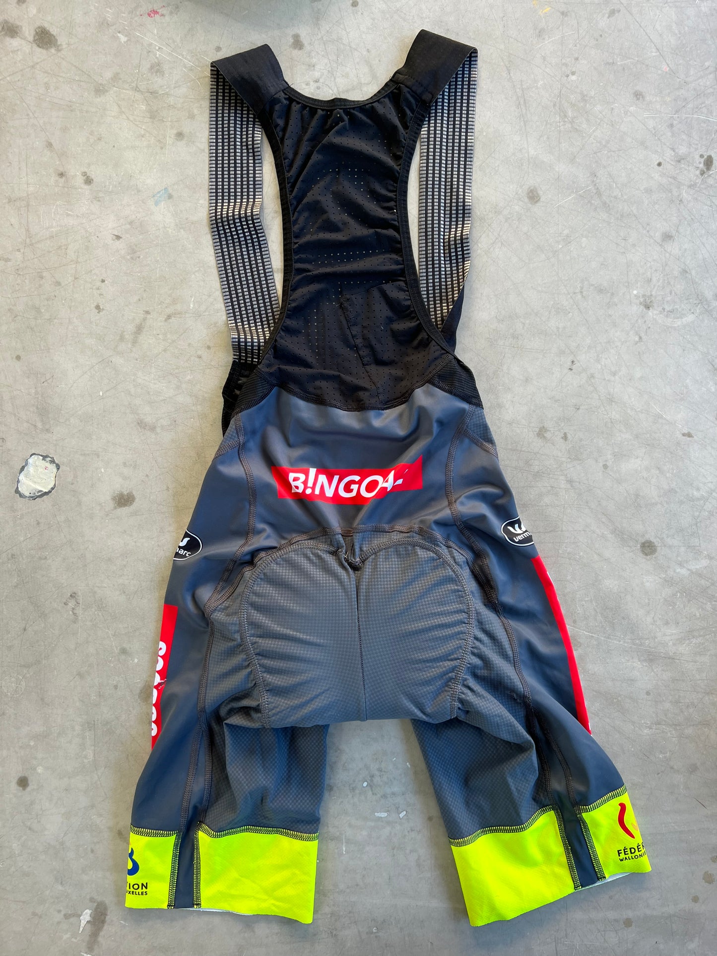 Bingoal | Vermarc Thermal Jersey + Race Bibs Set | Size M | Rider-Issued Pro Team Kit