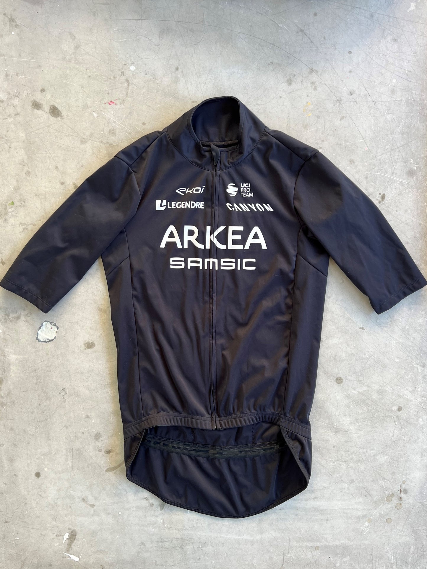 Arkea Samsic | Ekoi Short Sleeve Gabba Jersey | Black | Rider-Issued Pro Team Kit