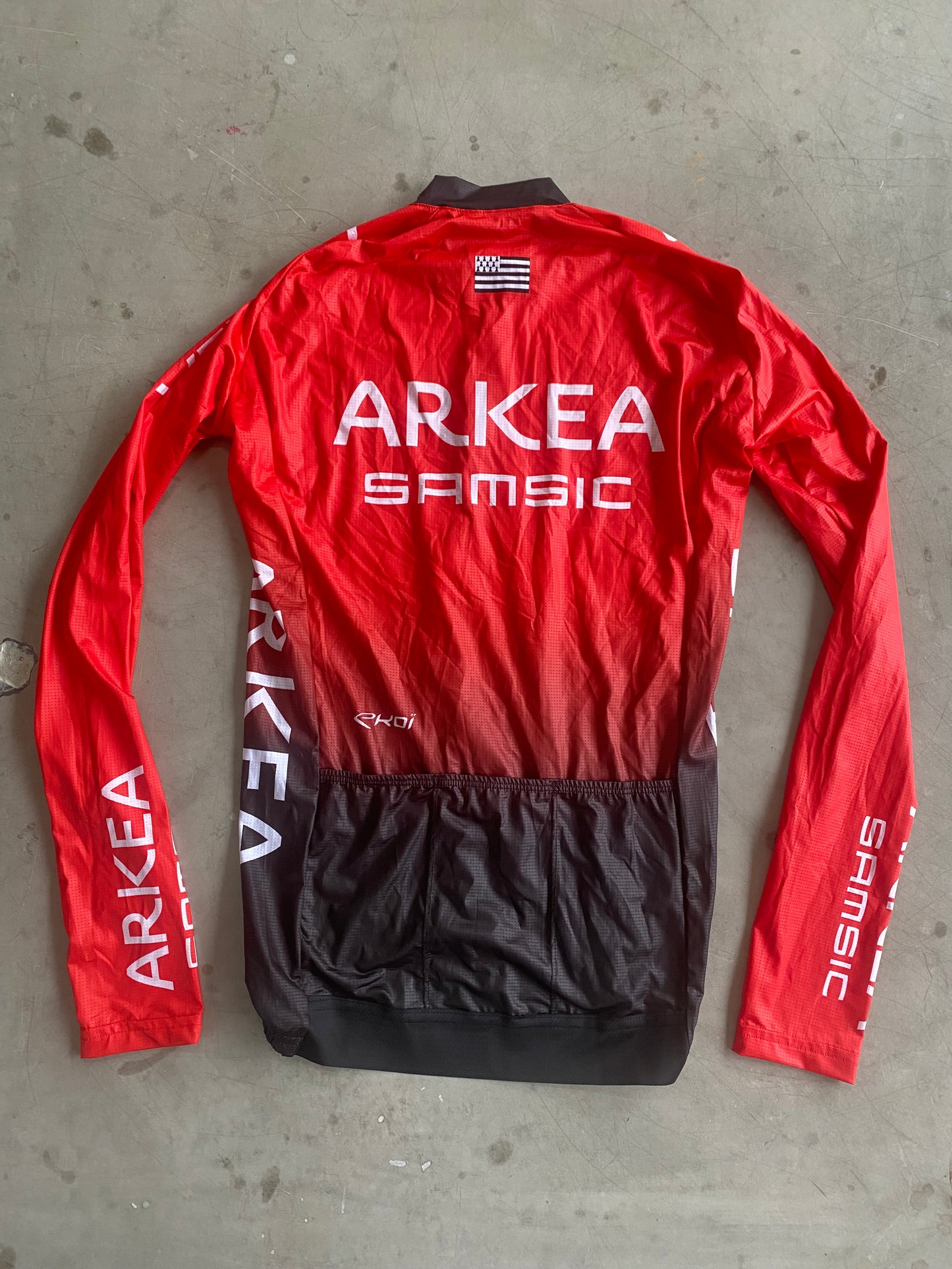 Arkea Samsic | Ekoi Long Sleeve Jersey | Red | Rider-Issued Pro Team Kit