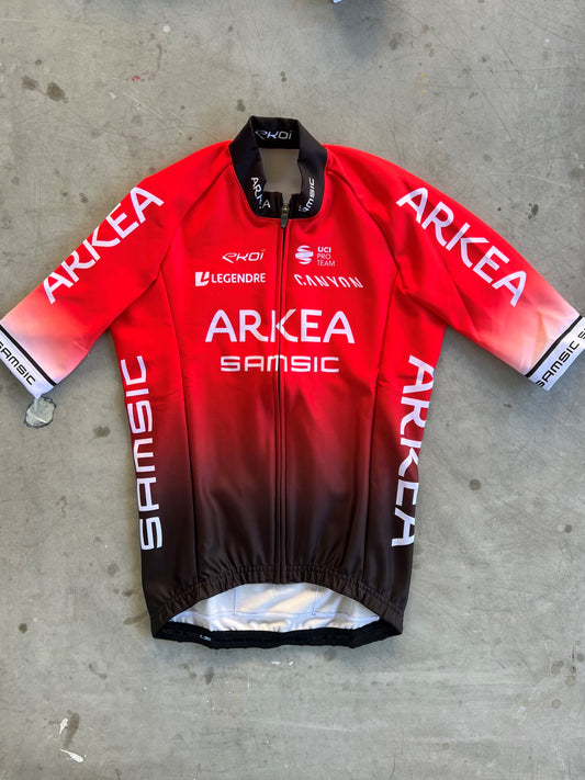 Arkea Samsic | Ekoi Short Sleeve Gabba Jersey | Red | Rider-Issued Pro Team Kit