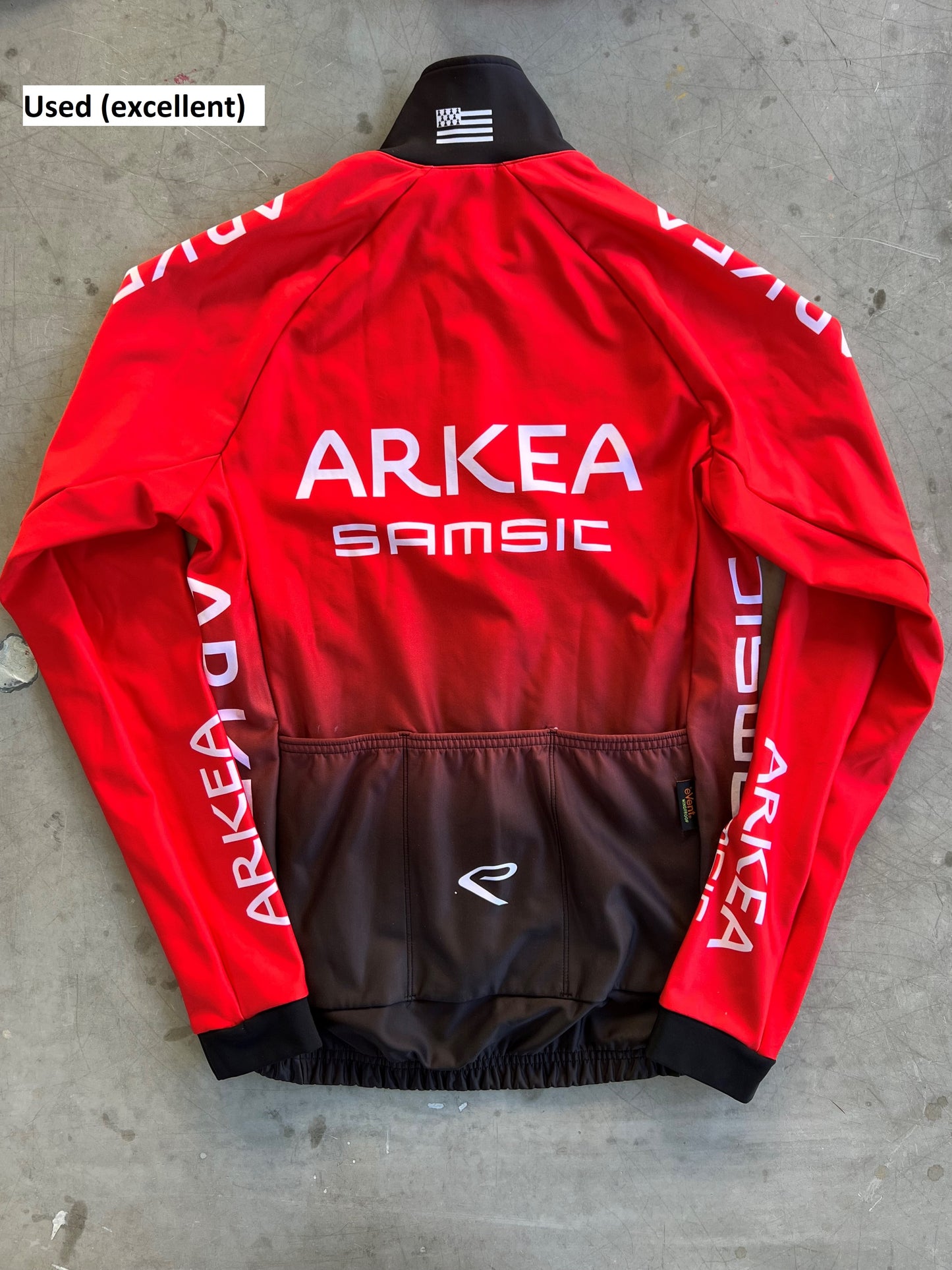 Arkea Samsic | Ekoi Long Sleeve Gabba Jersey | Red | Rider-Issued Pro Team Kit