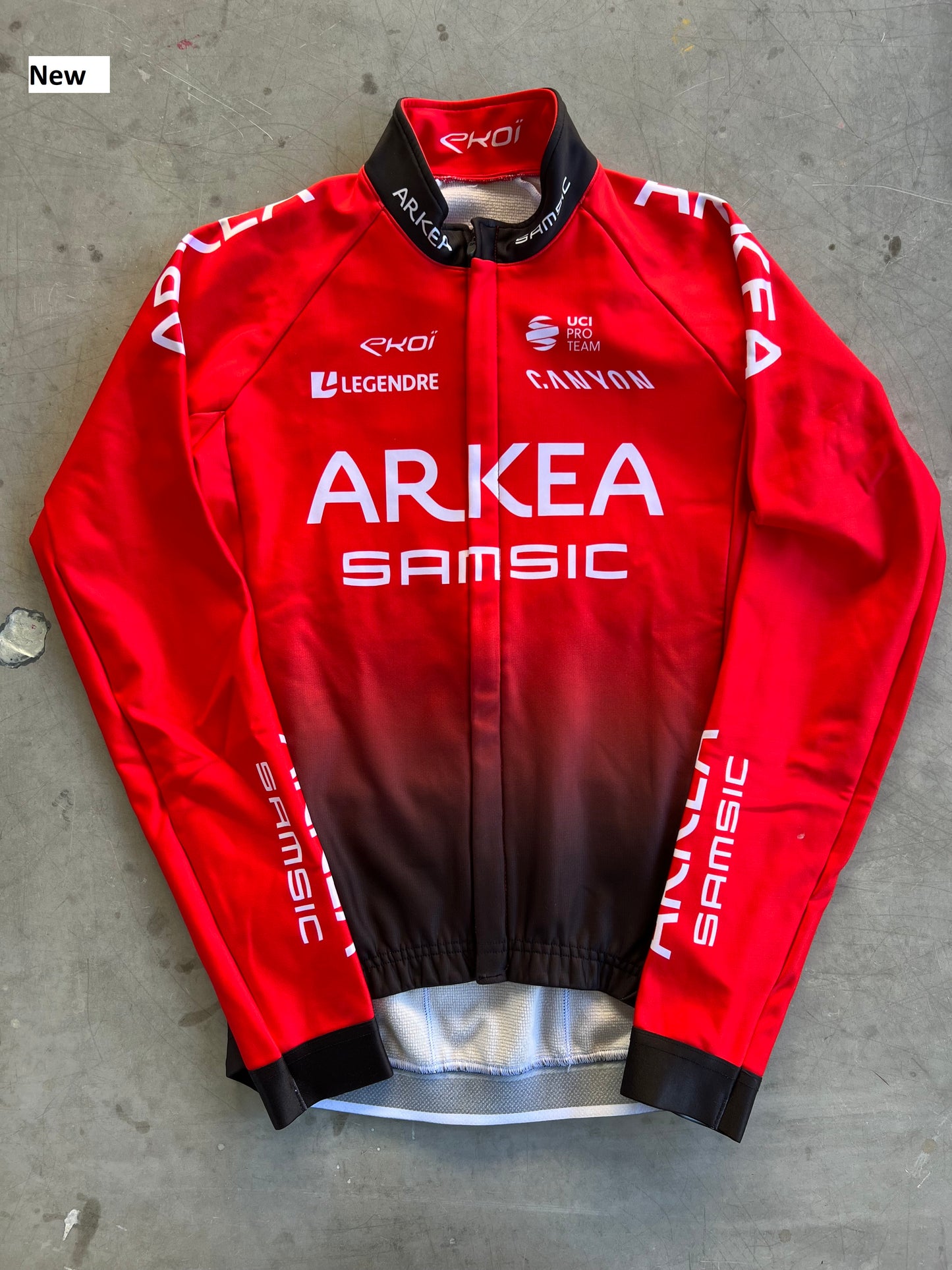 Arkea Samsic | Ekoi Long Sleeve Gabba Jersey | Red | Rider-Issued Pro Team Kit