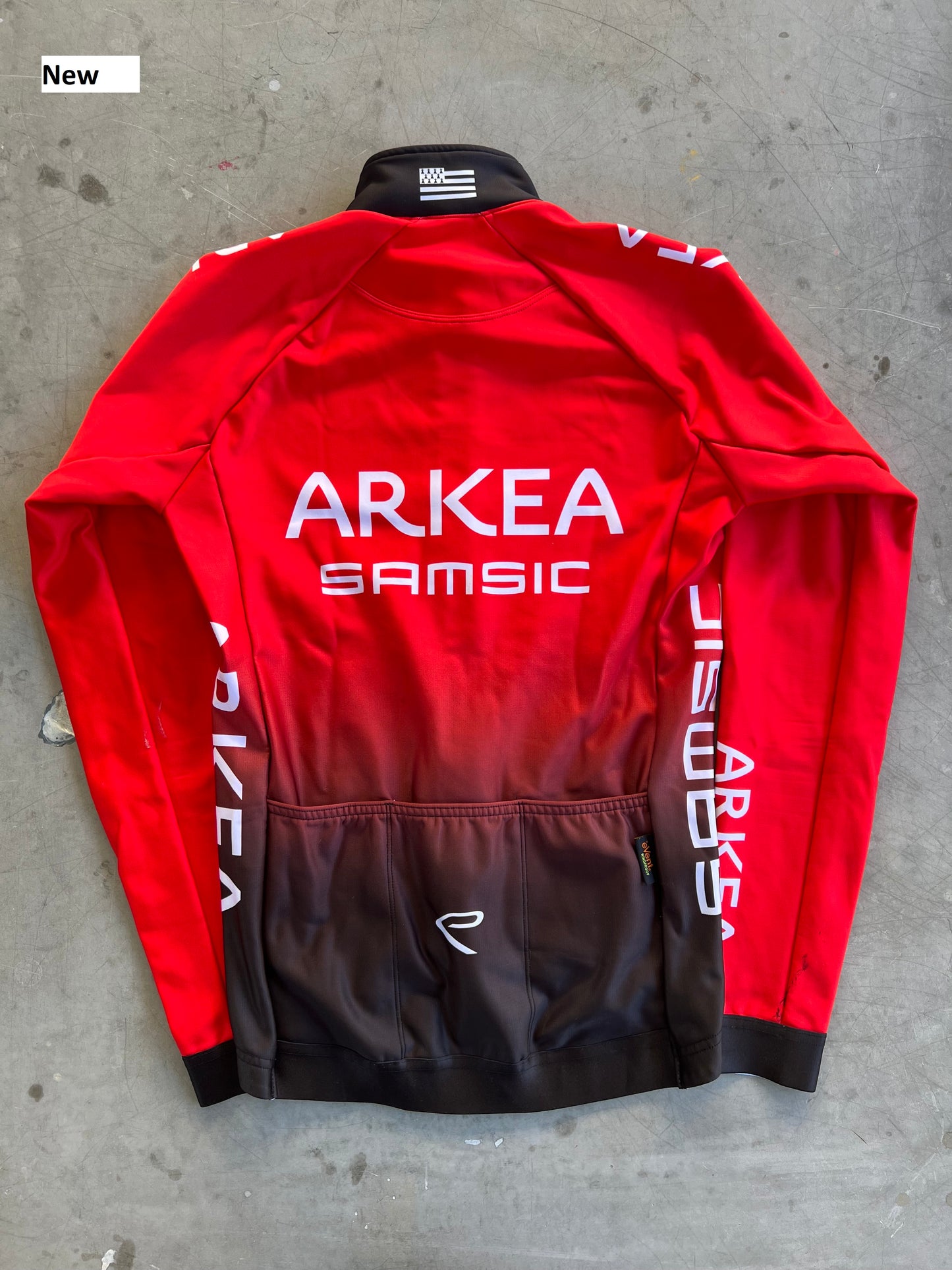 Arkea Samsic | Ekoi Long Sleeve Gabba Jersey | Red | Rider-Issued Pro Team Kit