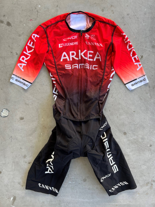 Arkea Samsic | Ekoi Summer Race Suit - Tour de France Special Edition | Red | Rider-Issued Pro Team Kit