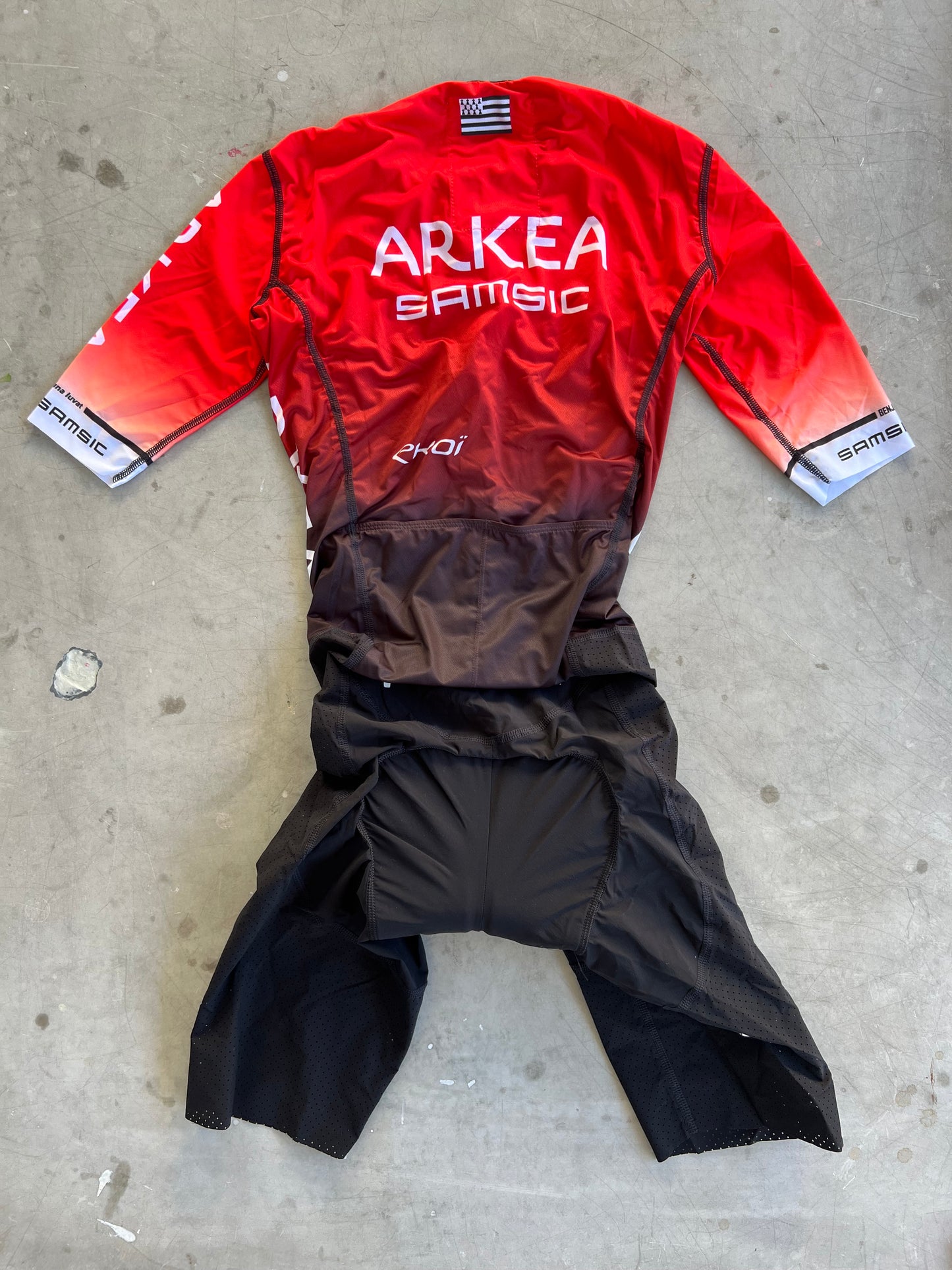 Arkea Samsic | Ekoi Summer Race Suit - Tour de France Special Edition | Red | Rider-Issued Pro Team Kit