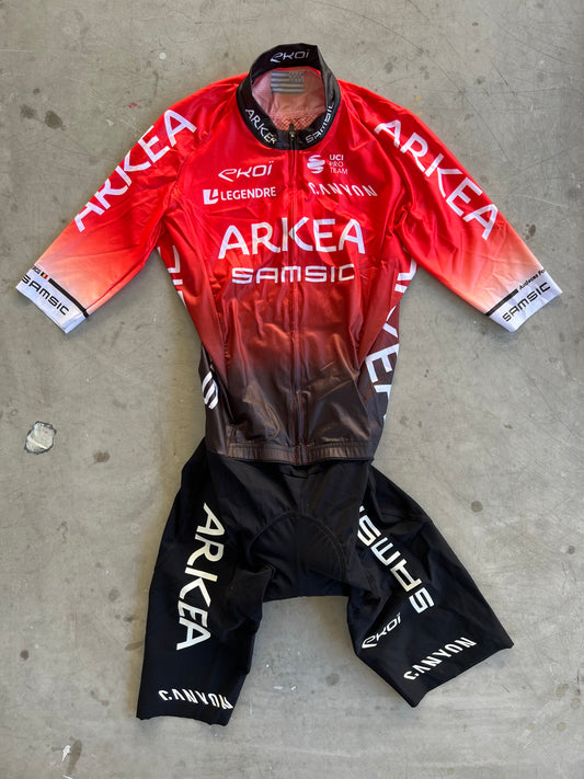 Arkea Samsic | Ekoi Race Suit | Red | Rider-Issued Pro Team Kit